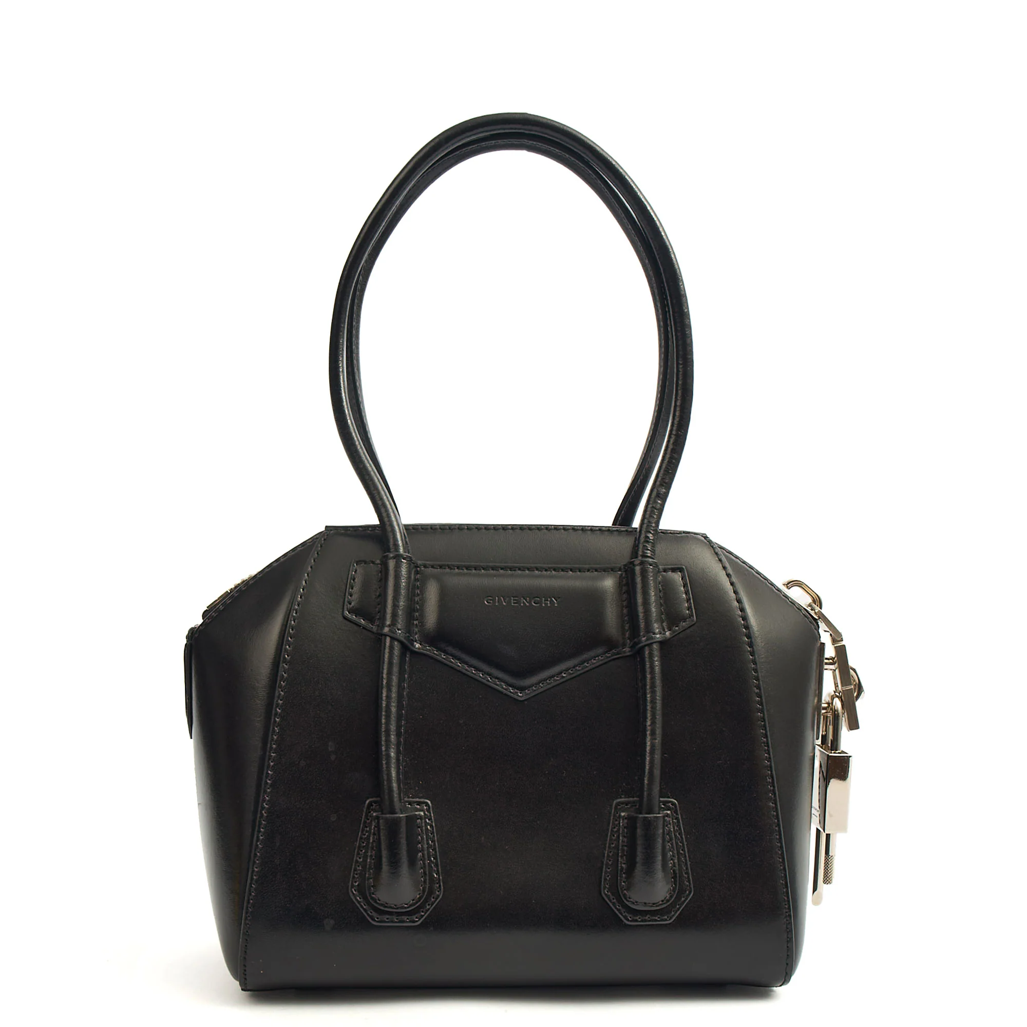 Picture of Givenchy Tote Antigona - Small in Black, Box Calfskin
