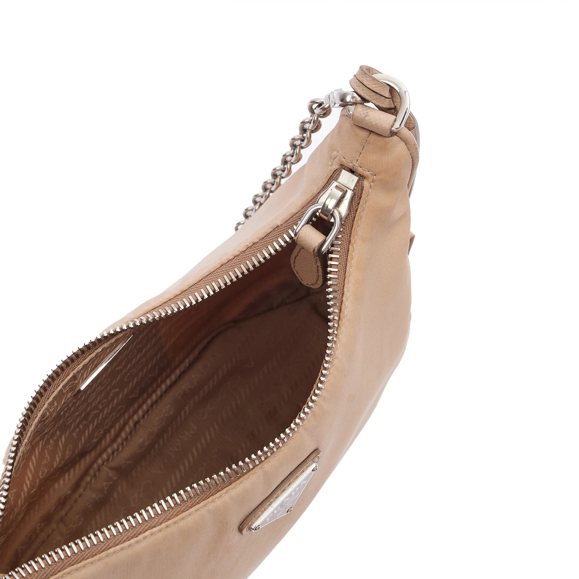Picture of Prada Cross Body Re-Edition 2005 Re-Nylon Bag in Neutral, Nylon