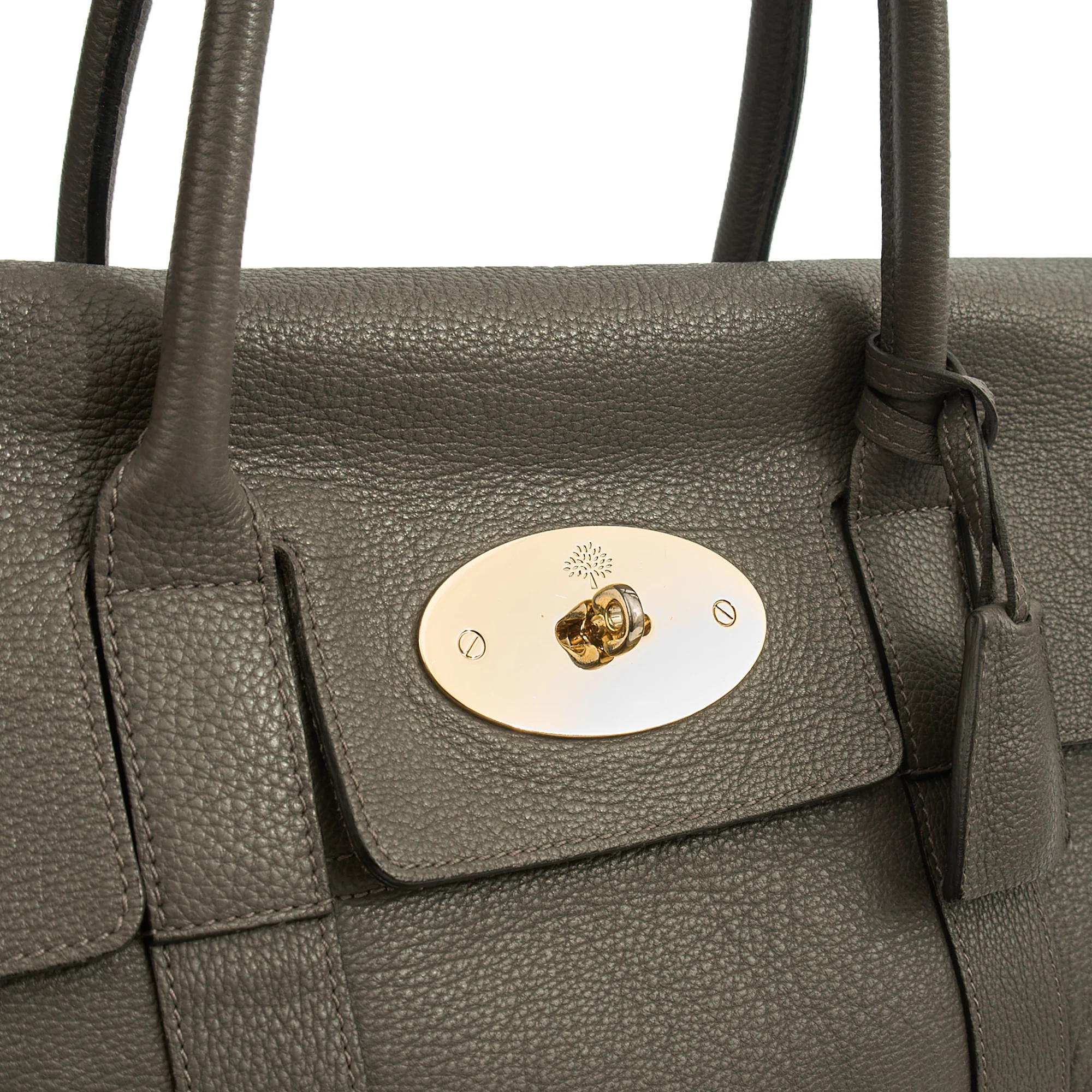 Picture of Mulberry Tote Bayswater Heritage in Charcoal Grey, Leather