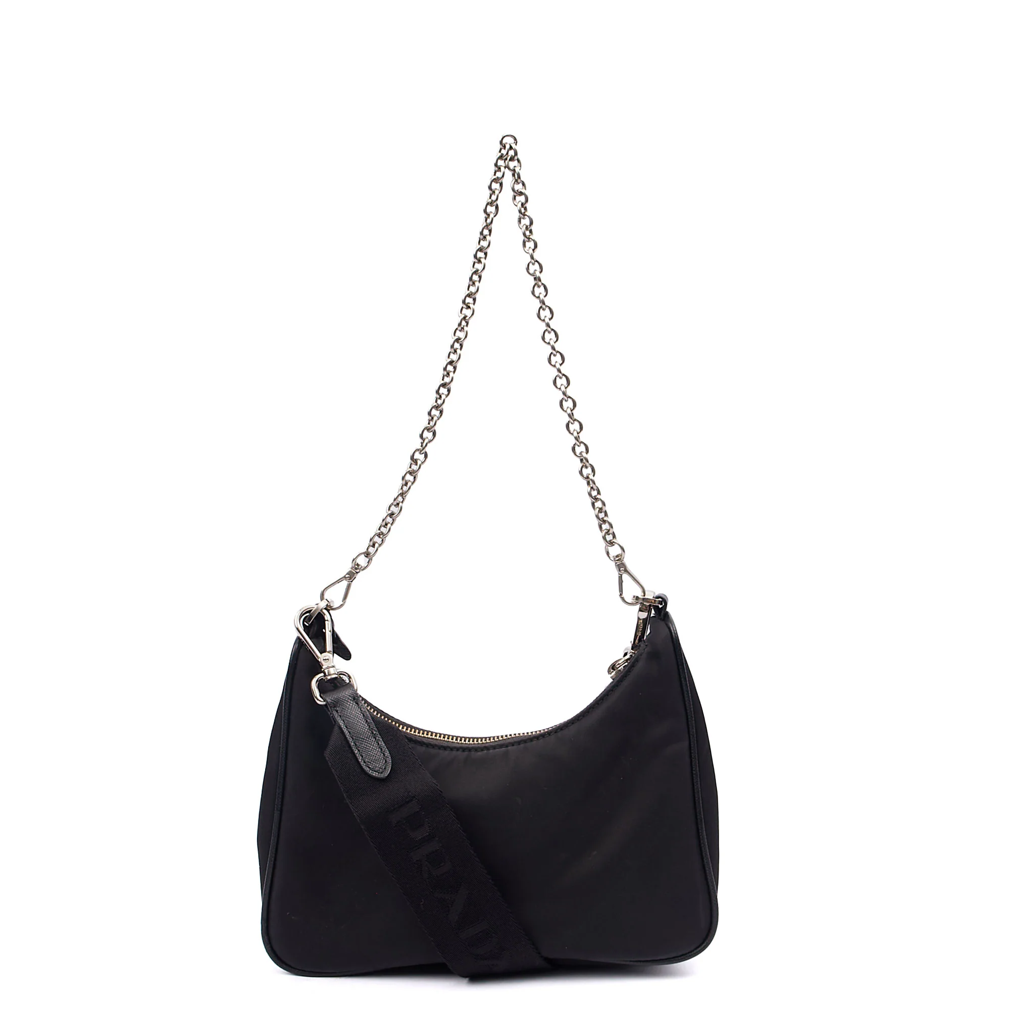 Picture of Prada Cross Body Re-Edition 2005 Re-Nylon Bag in Black, Nylon