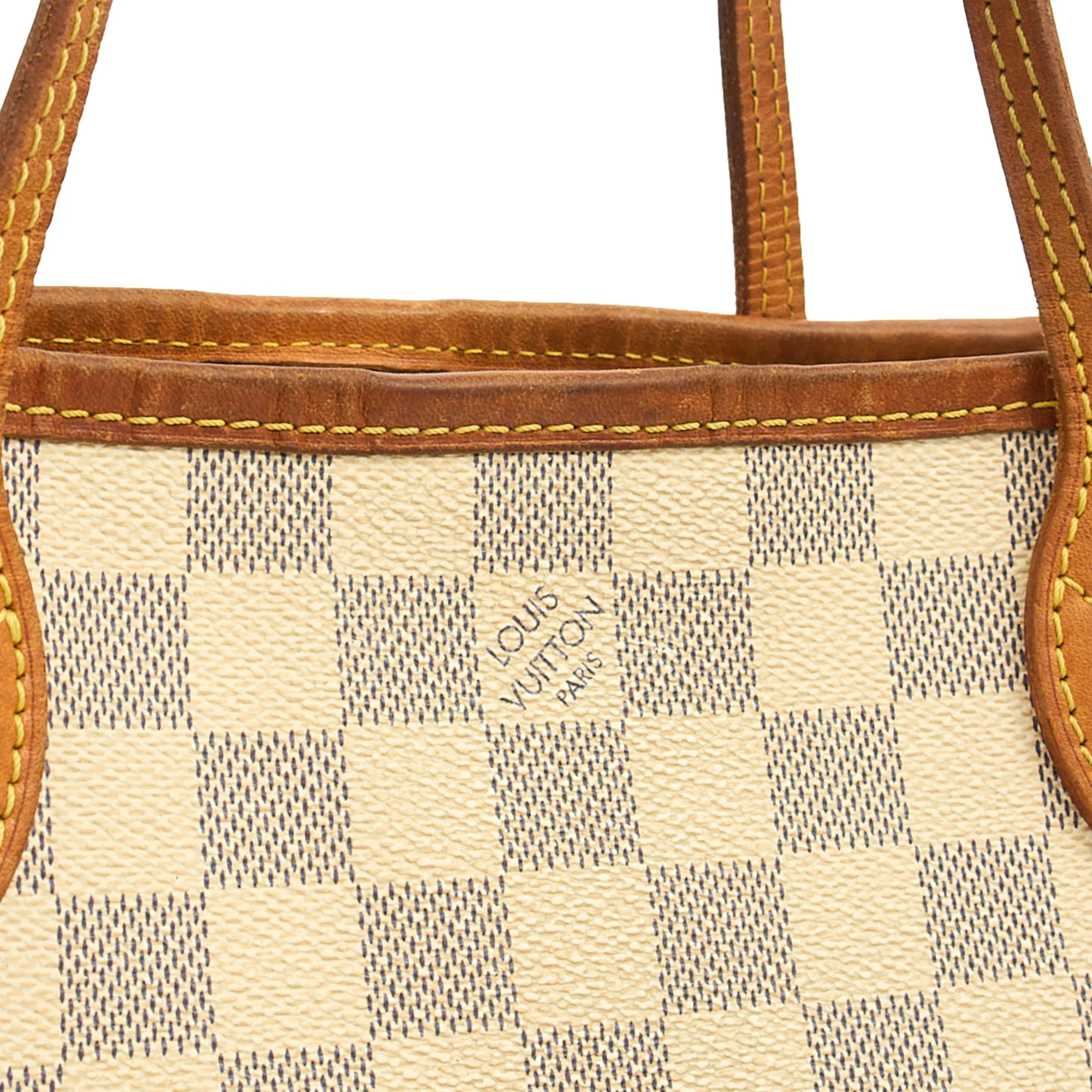 Picture of Louis Vuitton Tote Neverfull PM in Damier Azur, Canvas