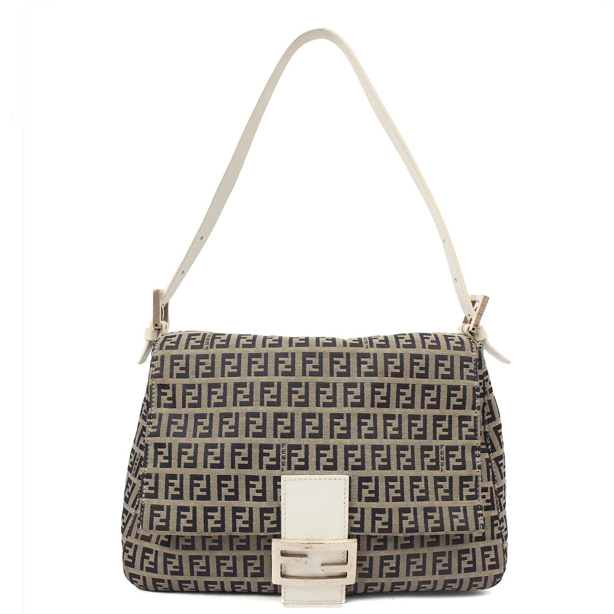 Picture of Fendi Shoulder Bag Mama in Zucca FF, Canvas