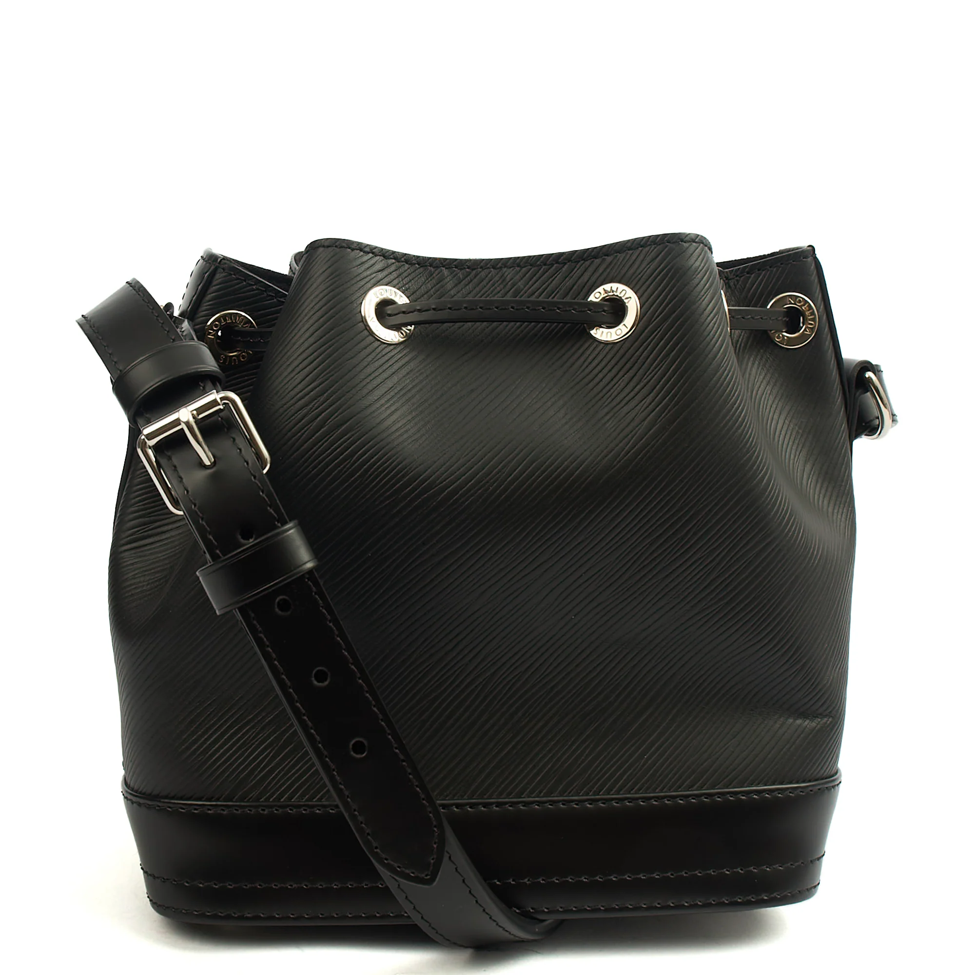 Picture of Louis Vuitton Bucket Bag Noe BB in Black, Epi Leather