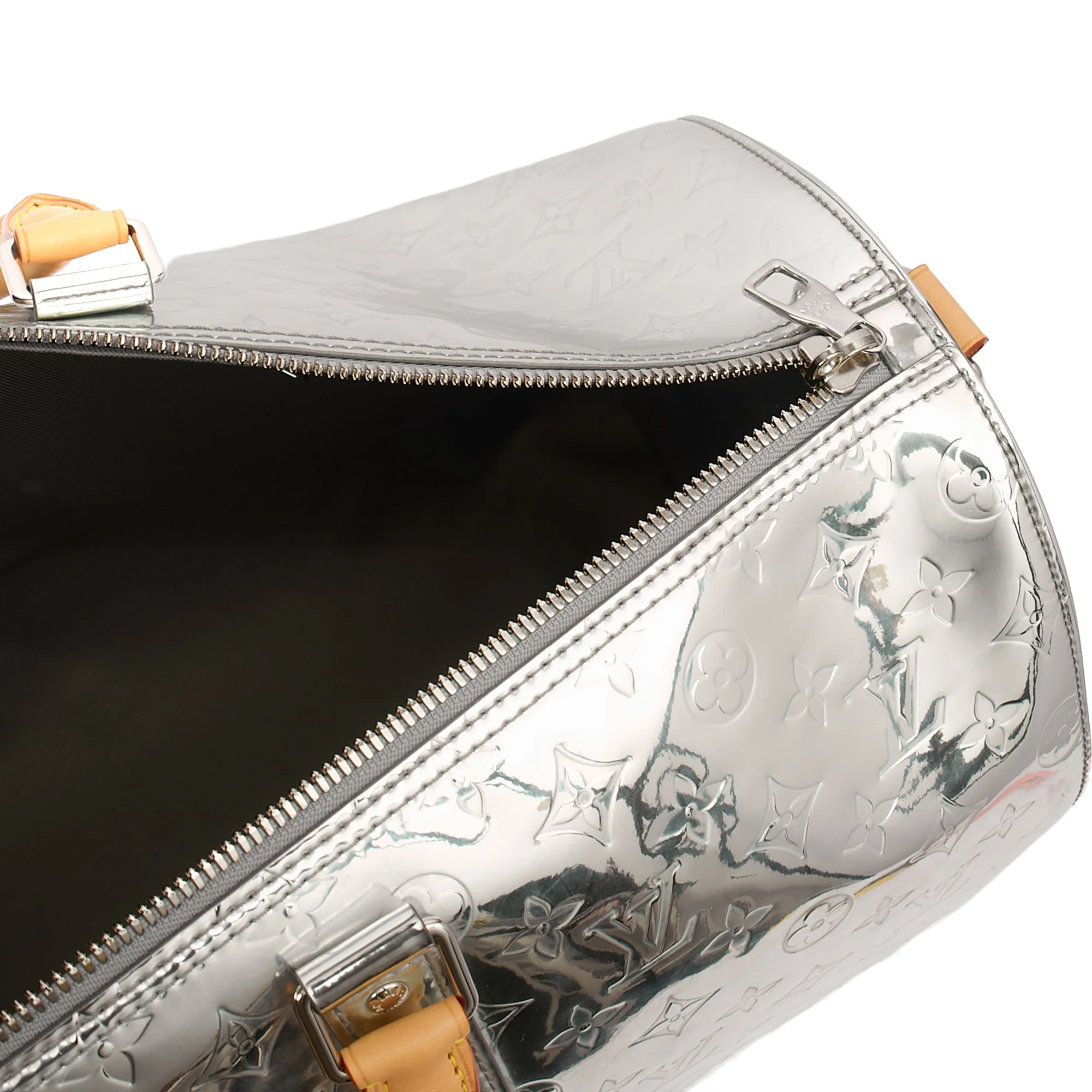 Picture of Louis Vuitton Soft Sided Keepall 50 Bandouliere in Metallic, Leather