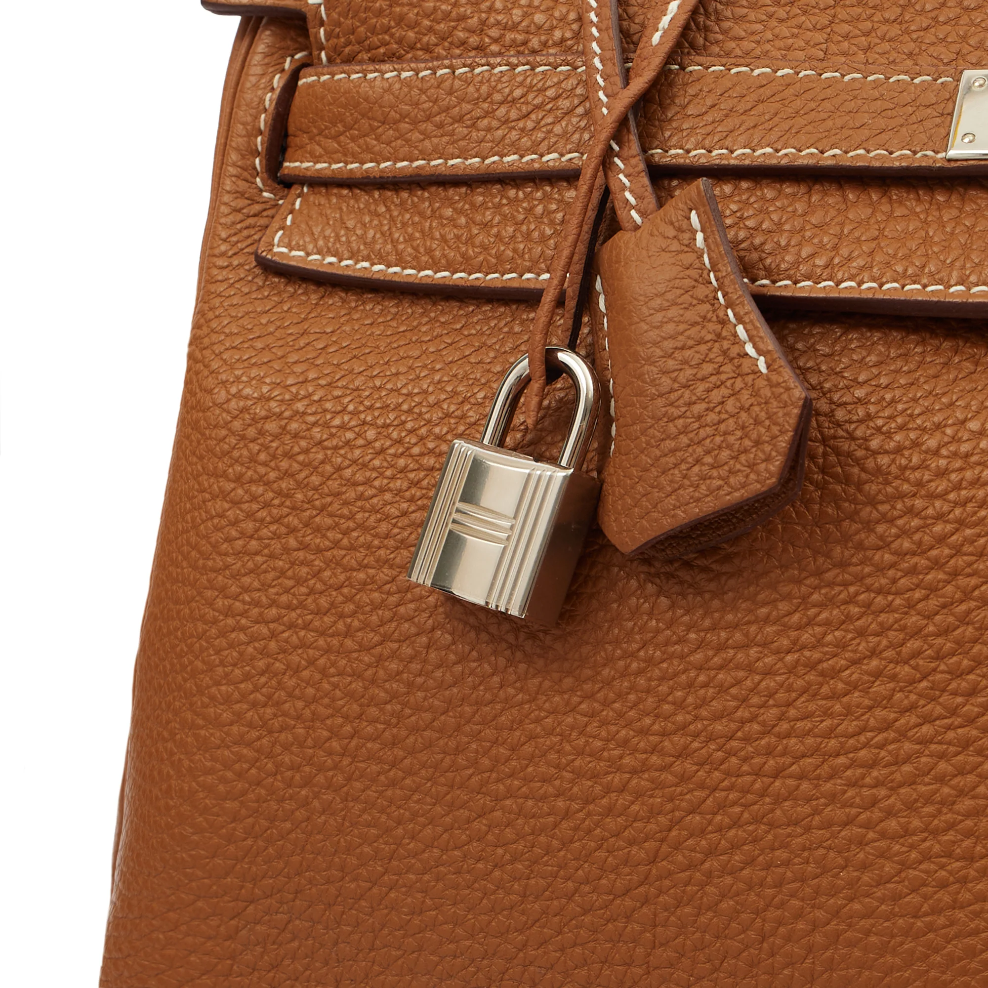 Picture of Hermes Top Handle Kelly 35 in Gold, Togo Leather