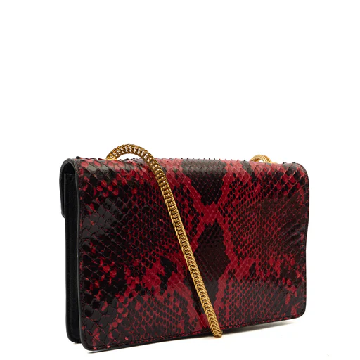 Picture of Saint Laurent Shoulder Bag Betty- small  in Print, Python Leather