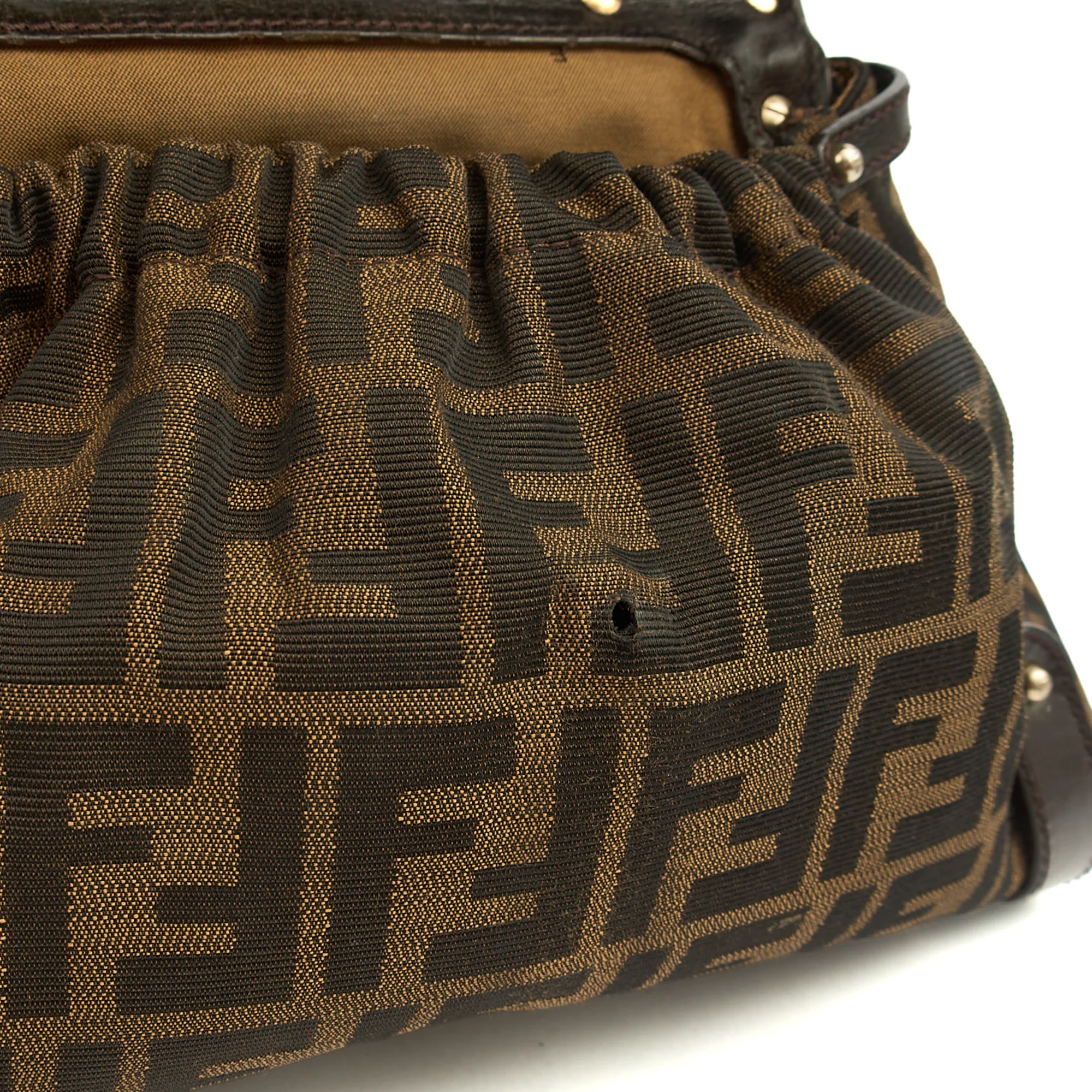 Picture of Fendi Top Handle Zucca Top Handle in Zucca FF, Canvas