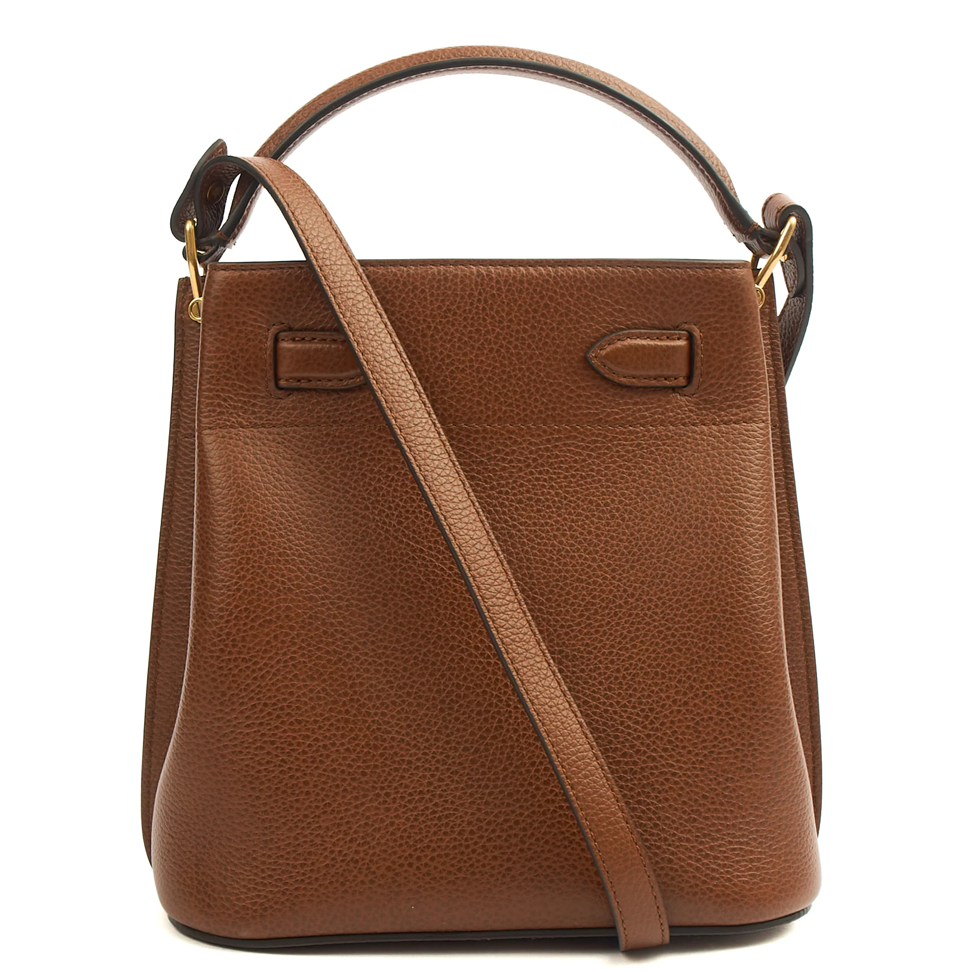 Picture of Mulberry Bucket Bag Islington in Oak, Leather