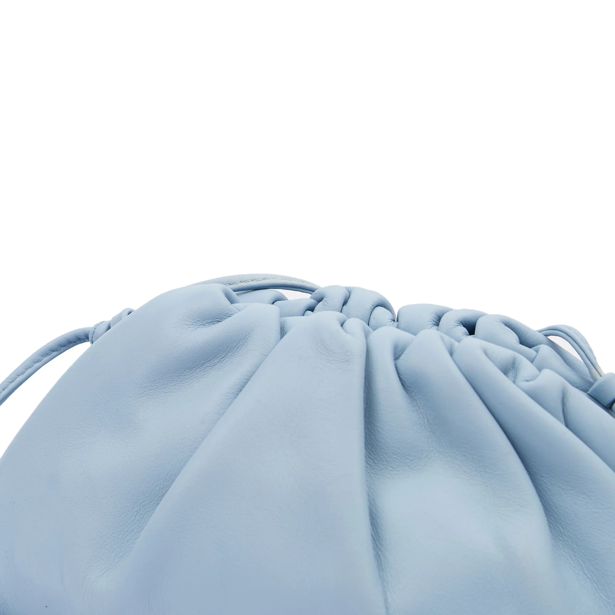 Picture of Bottega Veneta Cross Body The Pouch - Mini in Blue, Leather