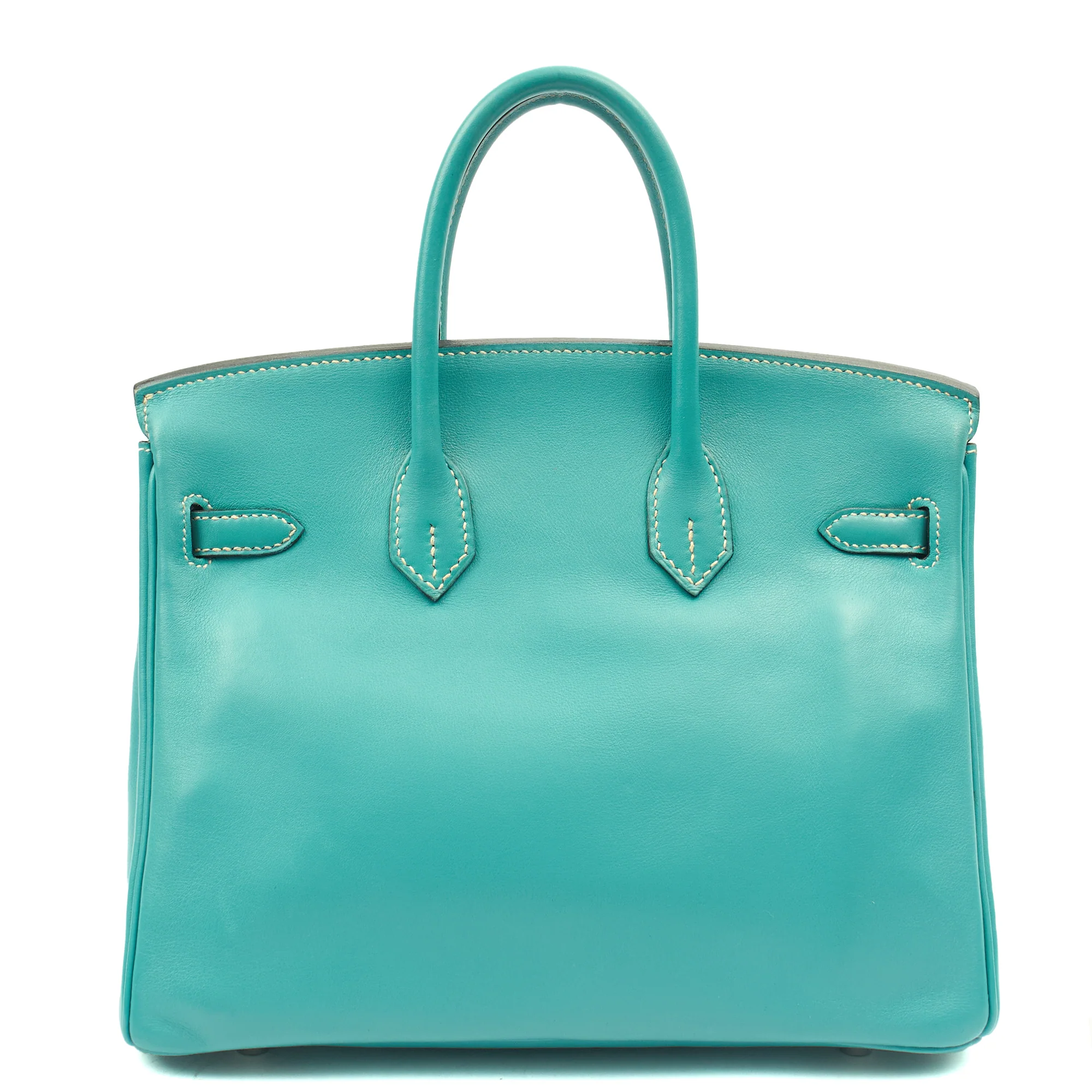 Picture of Hermes Tote Birkin 25 in Bleu Jean, Swift (Gulli35) Leather
