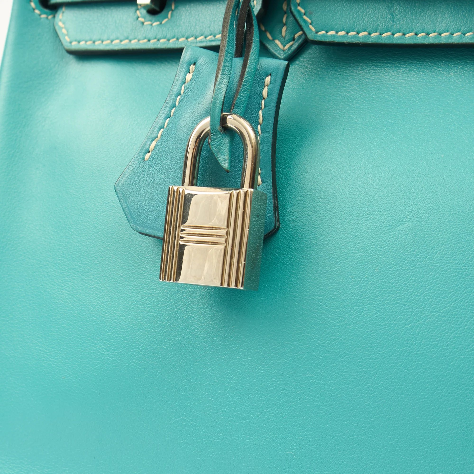 Picture of Hermes Tote Birkin 25 in Bleu Jean, Swift (Gulli35) Leather