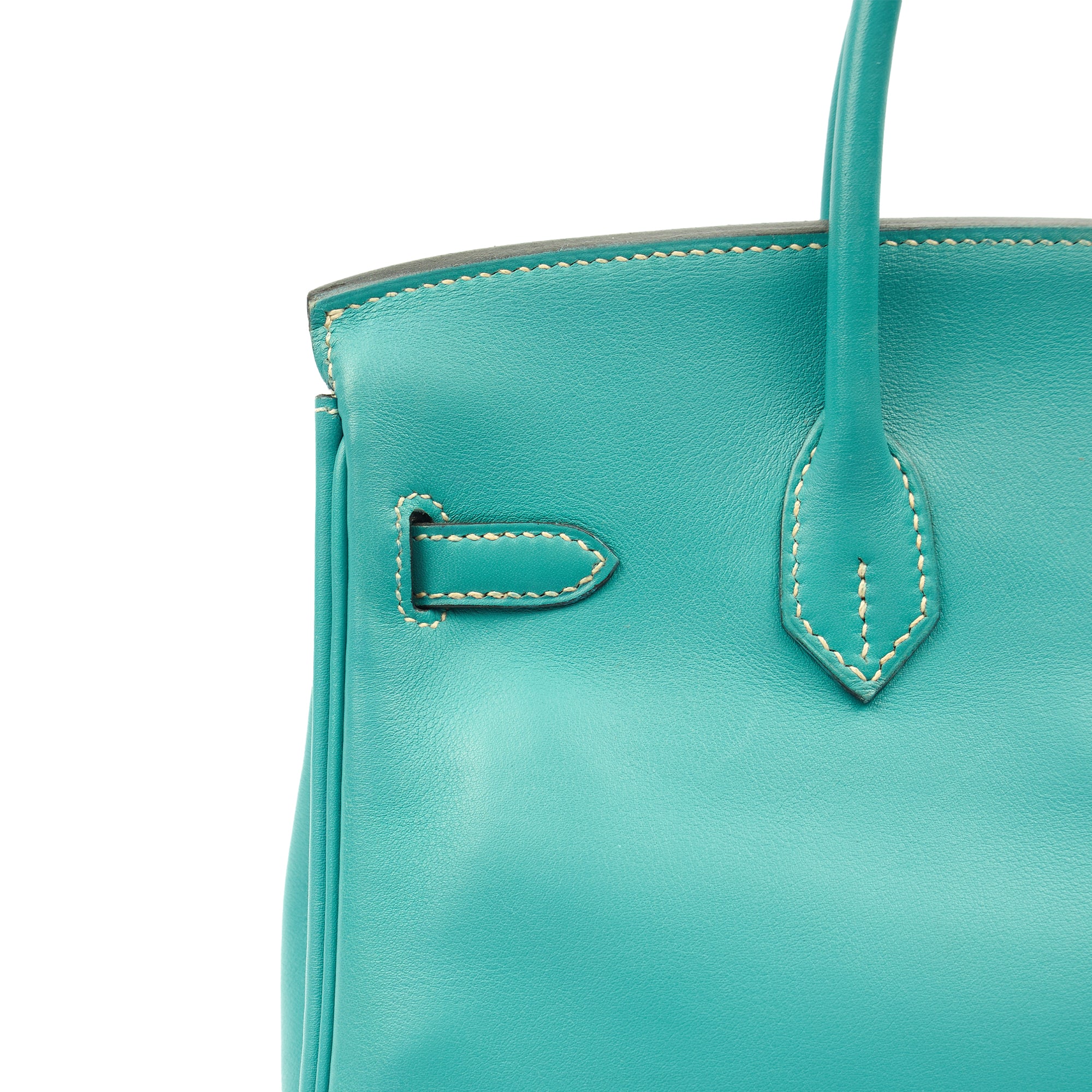 Picture of Hermes Tote Birkin 25 in Bleu Jean, Swift (Gulli35) Leather