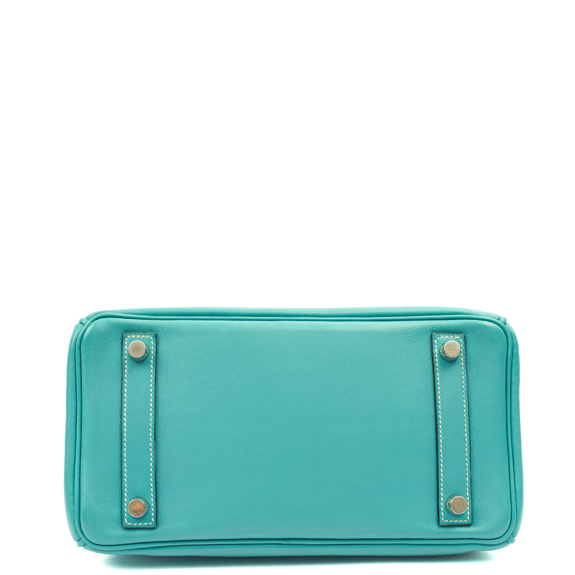 Picture of Hermes Tote Birkin 25 in Bleu Jean, Swift (Gulli35) Leather