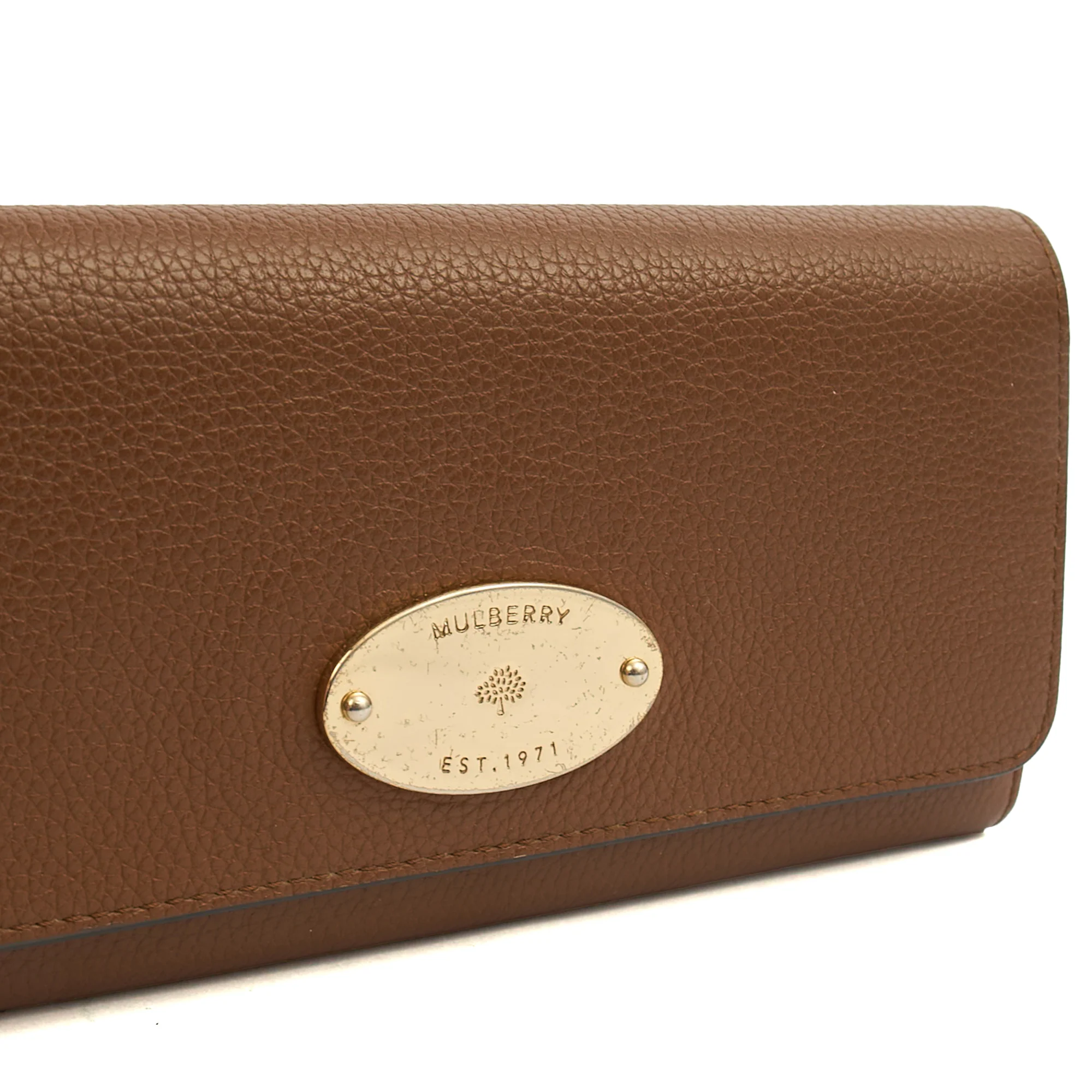 Picture of Mulberry Purse Wallet in Oak, Leather