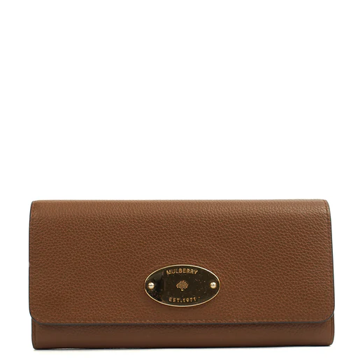 Picture of Mulberry Purse Wallet in Oak, Leather