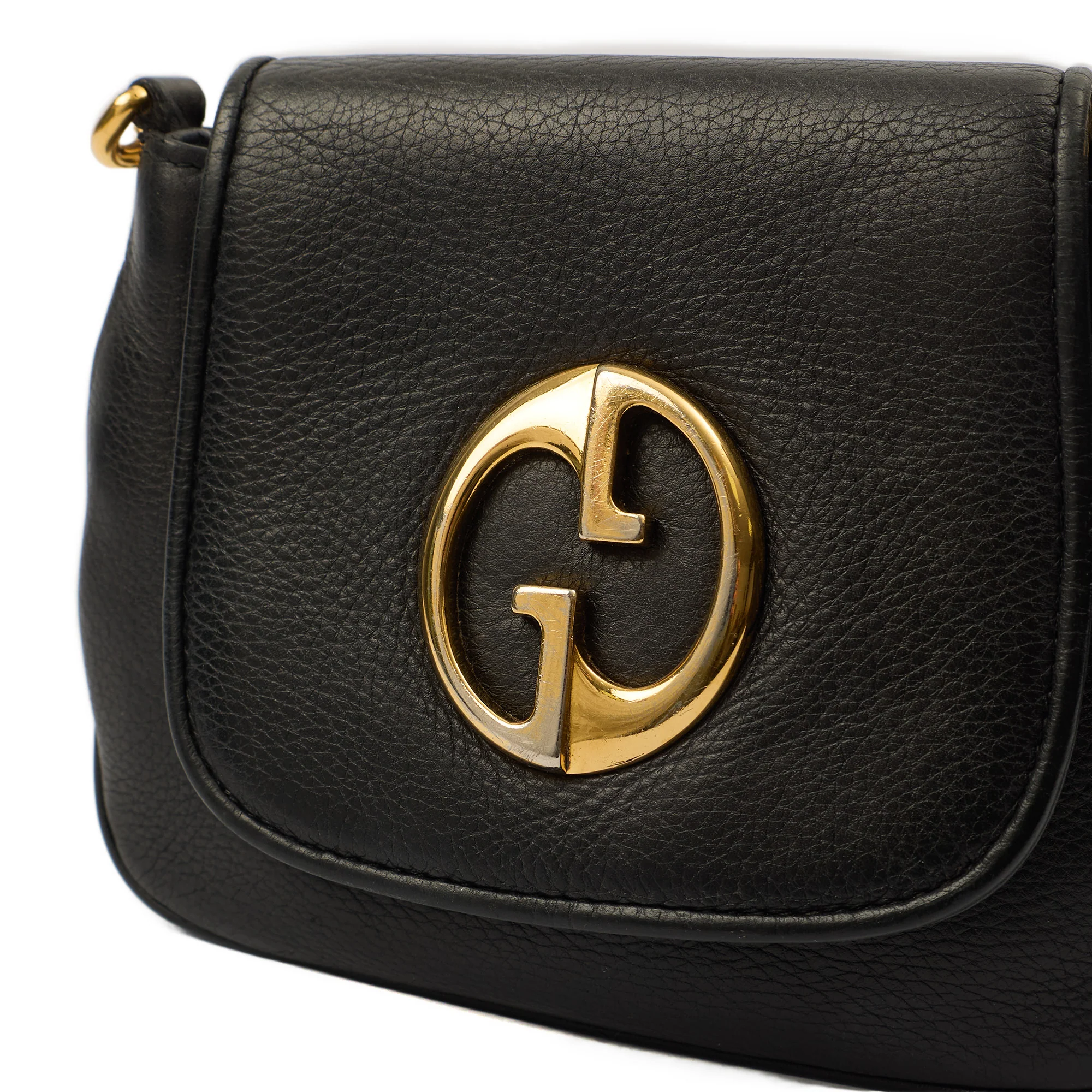 Picture of Gucci Cross Body 1973 Crossbody in Black, Leather