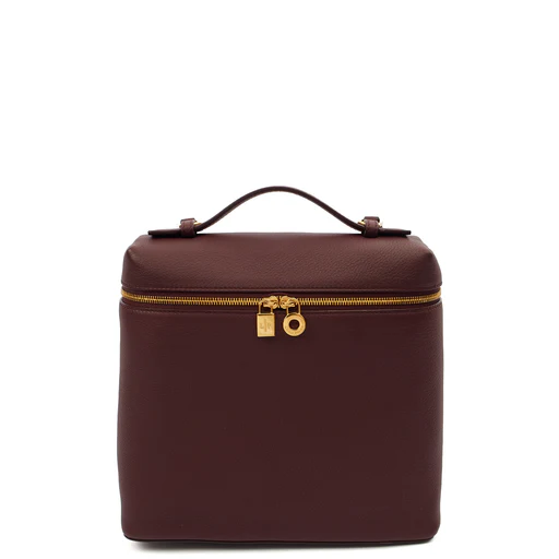 Picture of Loro Piana Backpack Extra Pocket L23.5 Backpack in Red, Leather