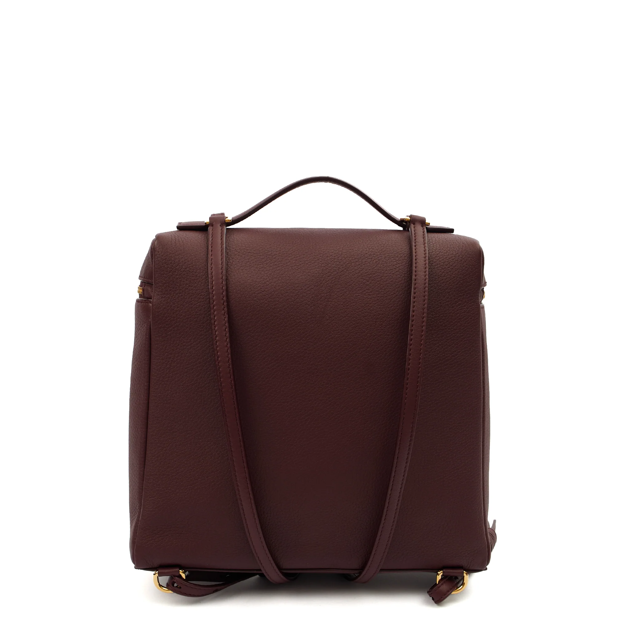 Picture of Loro Piana Backpack Extra Pocket L23.5 Backpack in Red, Leather