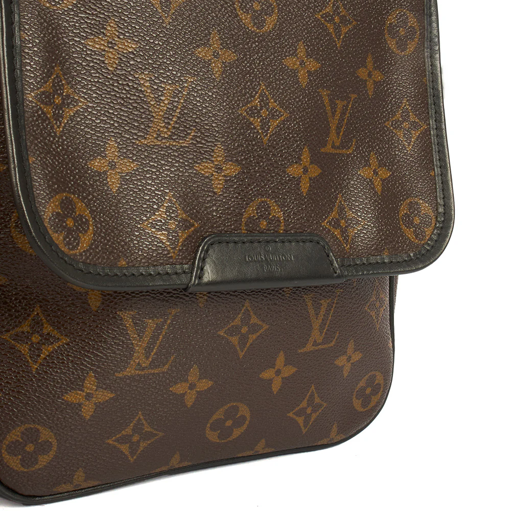 Picture of Louis Vuitton Satchel Macassar Bass in Monogram, Canvas
