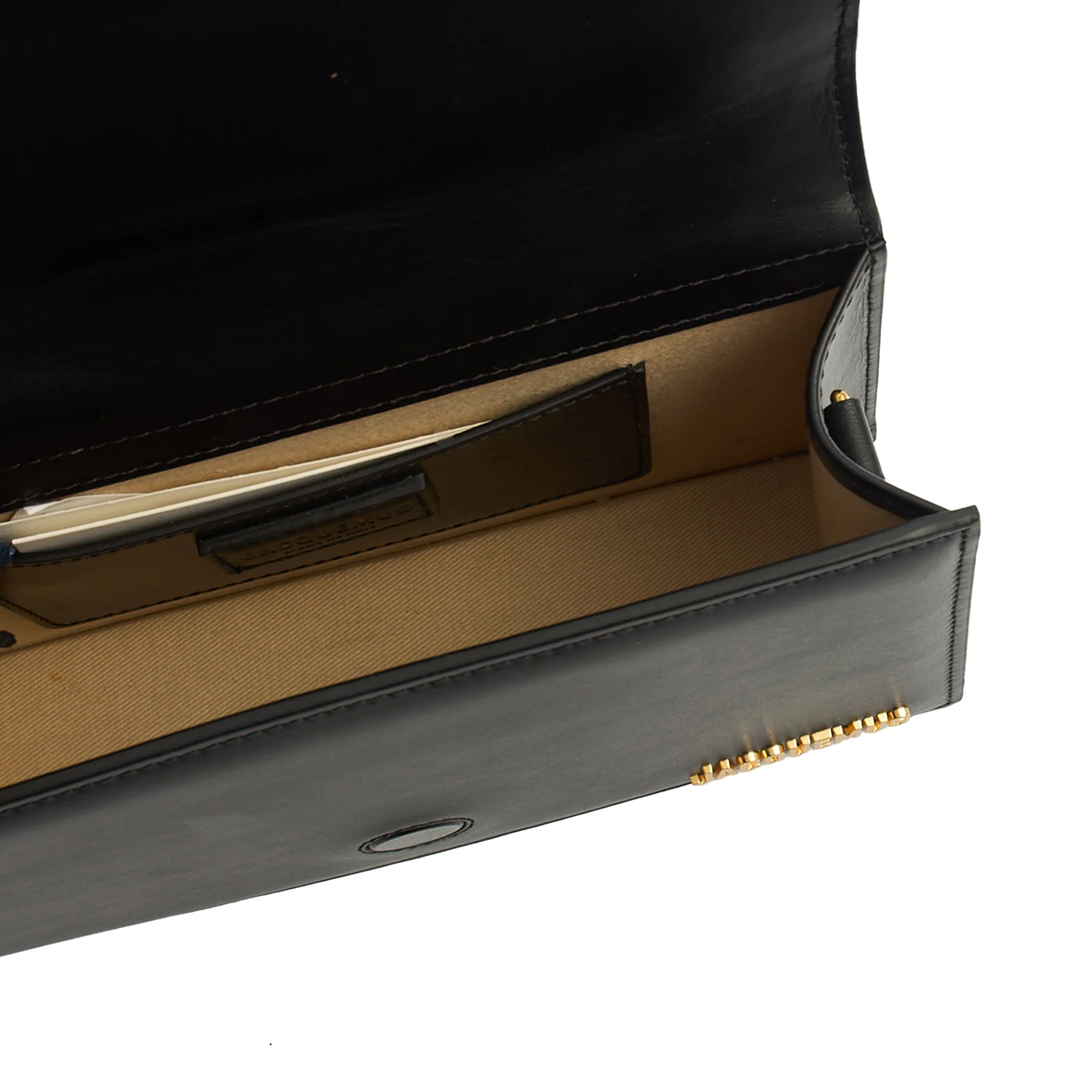 Picture of Jacquemus Cross Body Le Grand Bambino in Black, Leather