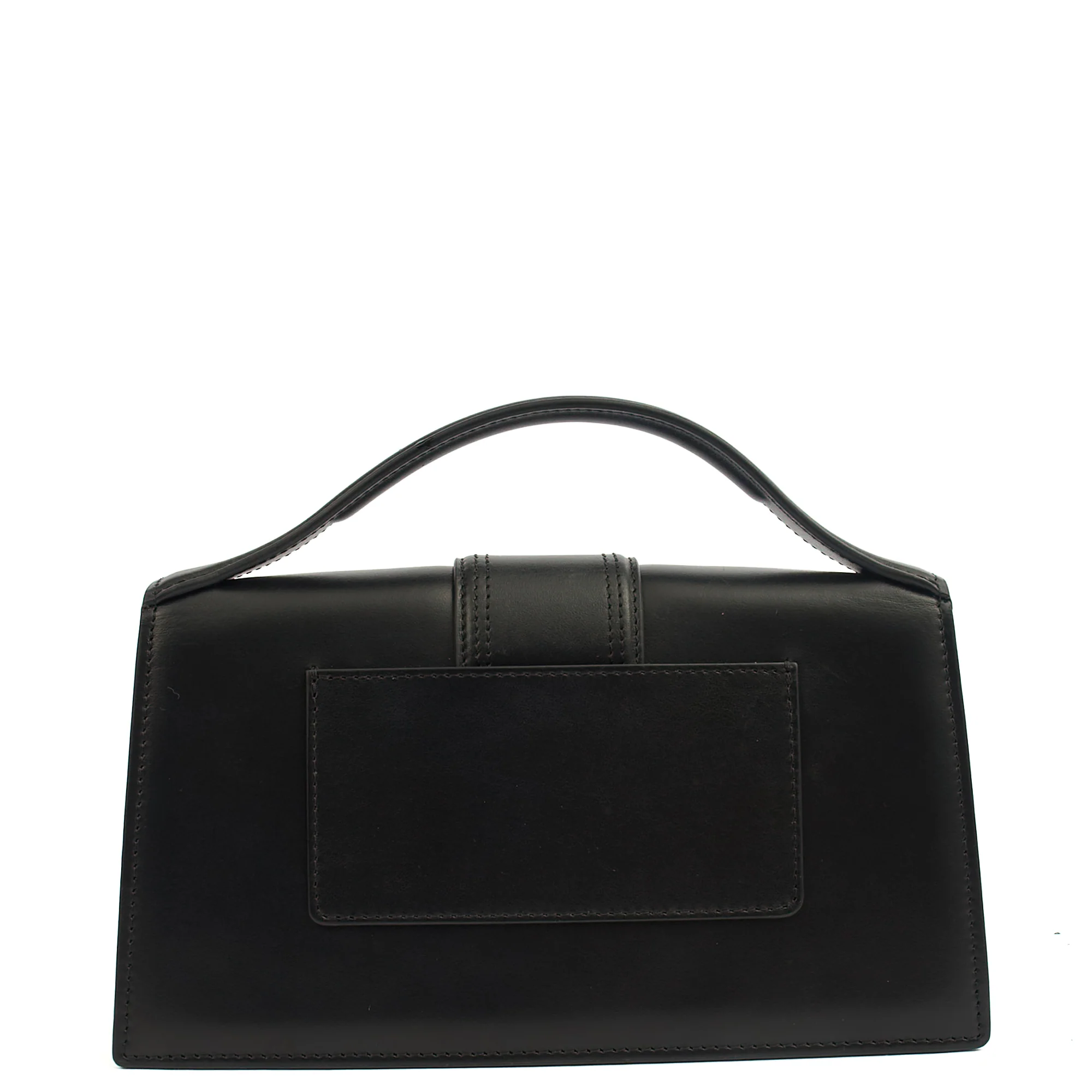Picture of Jacquemus Cross Body Le Grand Bambino in Black, Leather