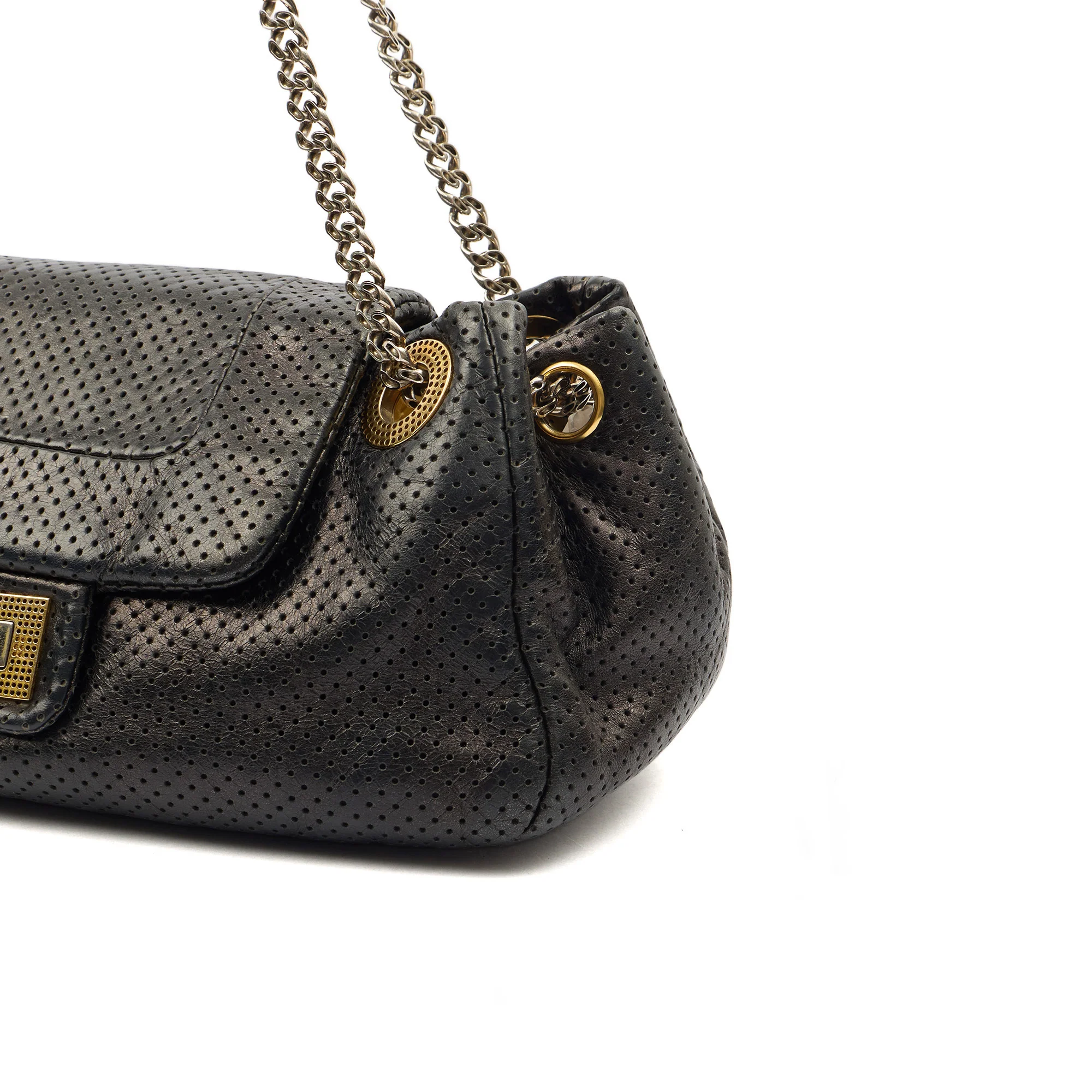 Picture of Chanel Shoulder Bag Reissue Accordion Flap in Black, Leather