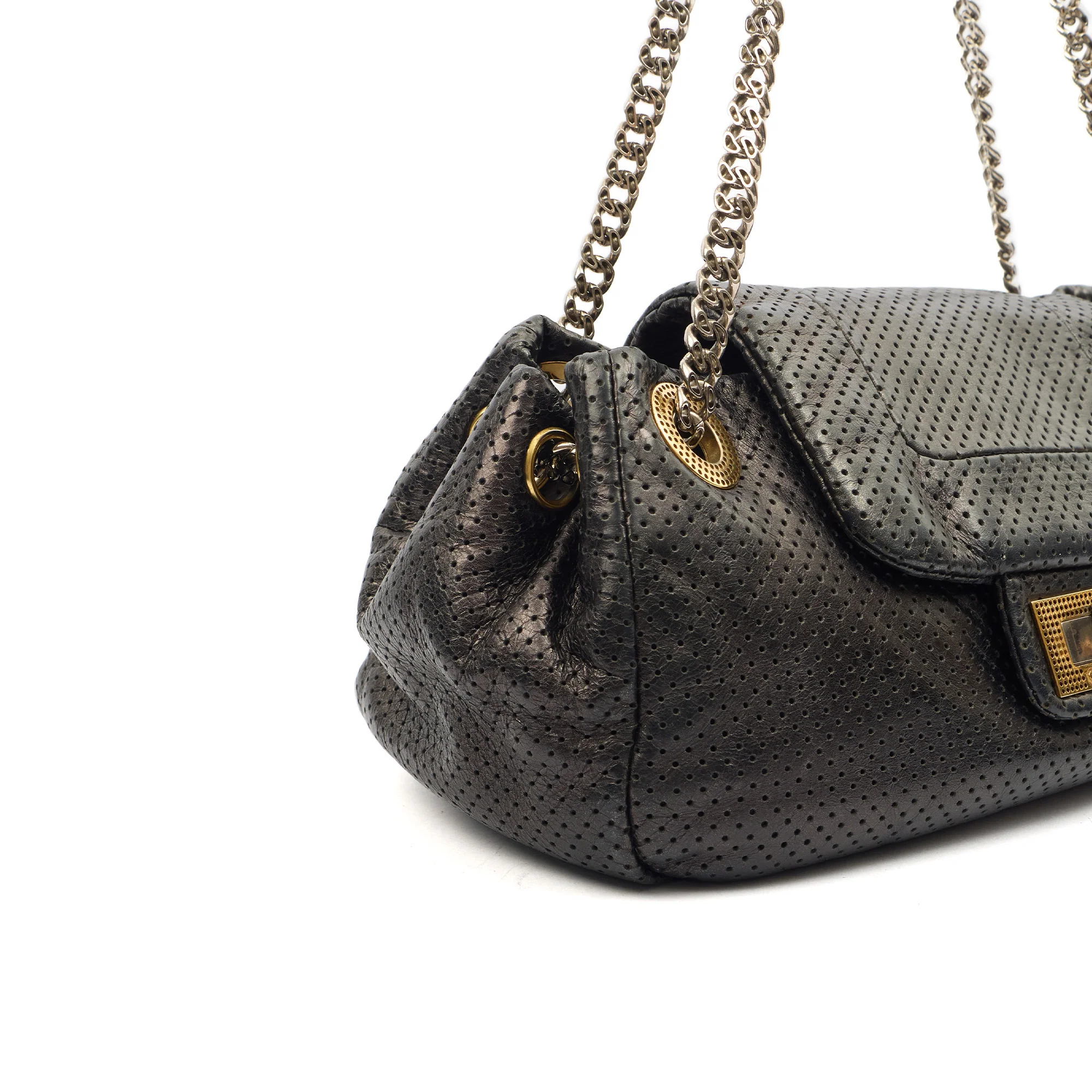 Picture of Chanel Shoulder Bag Reissue Accordion Flap in Black, Leather