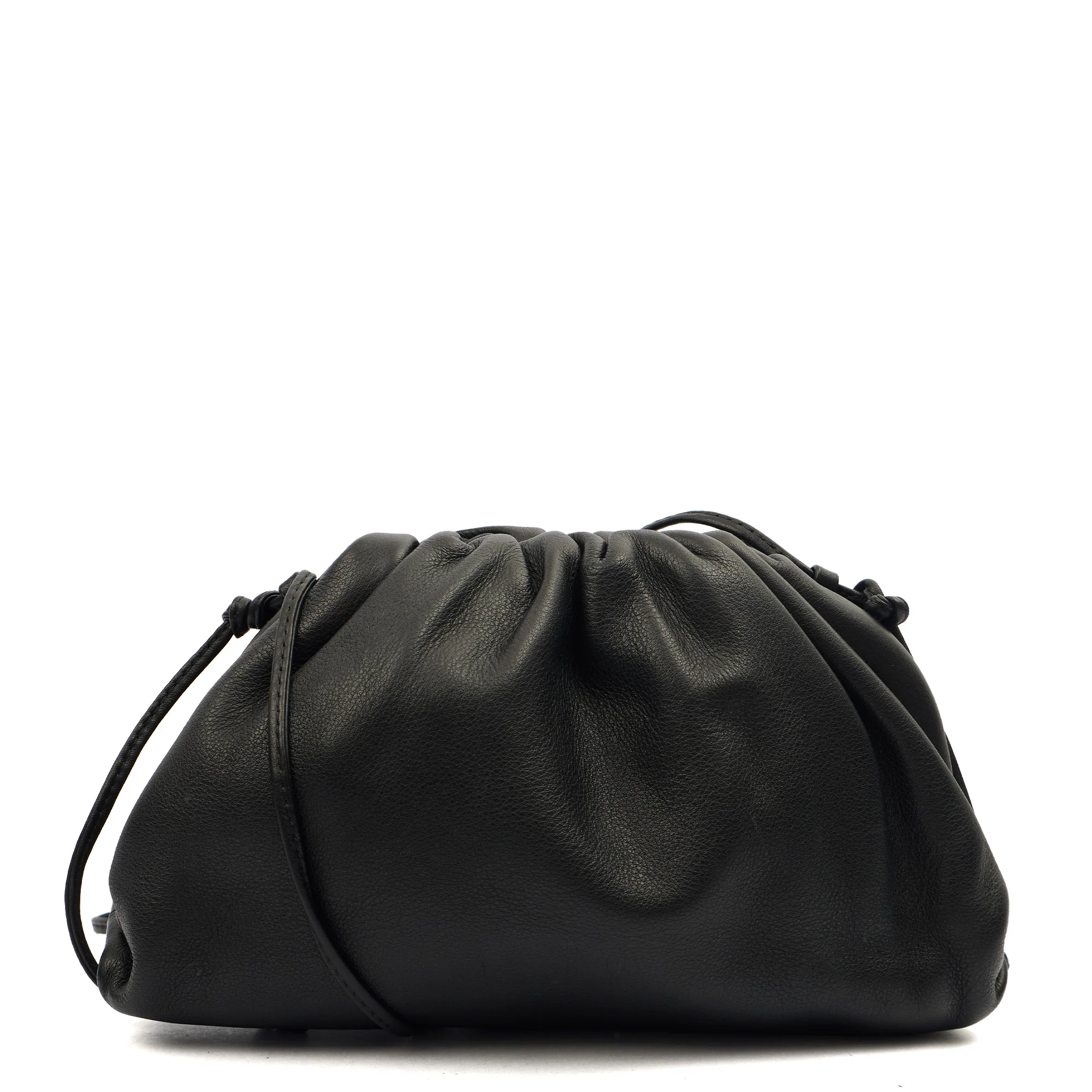 Picture of Bottega Veneta Cross Body The Pouch - Mini in Black, Leather