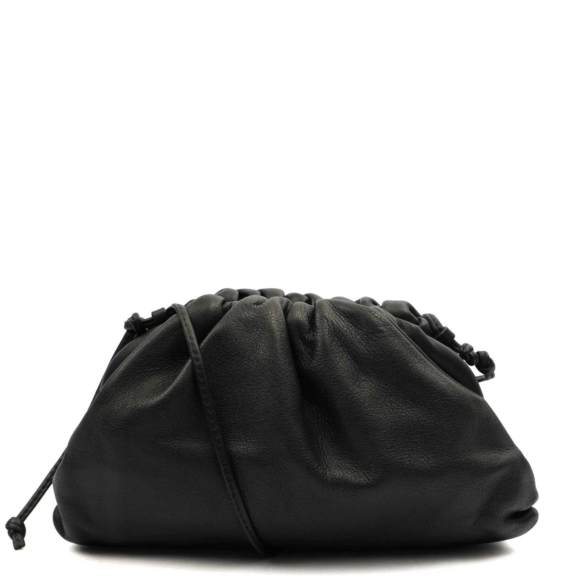 Picture of Bottega Veneta Cross Body The Pouch - Mini in Black, Leather
