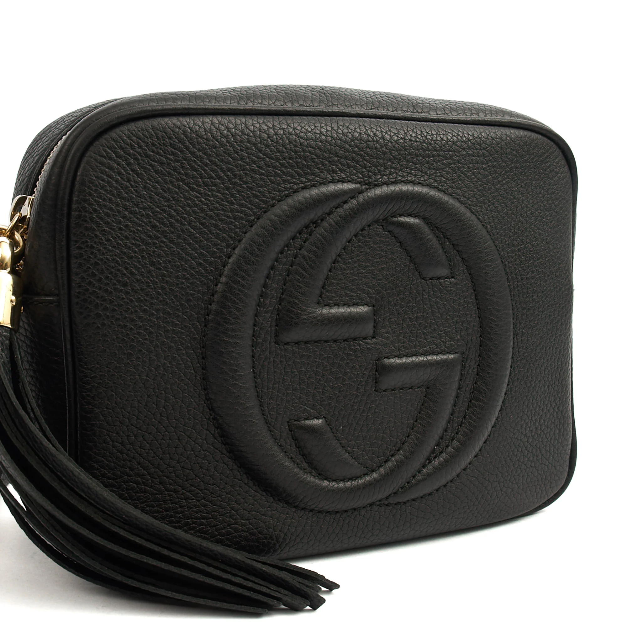 Picture of Gucci Cross Body Soho  Disco Bag - Small in Black, Leather