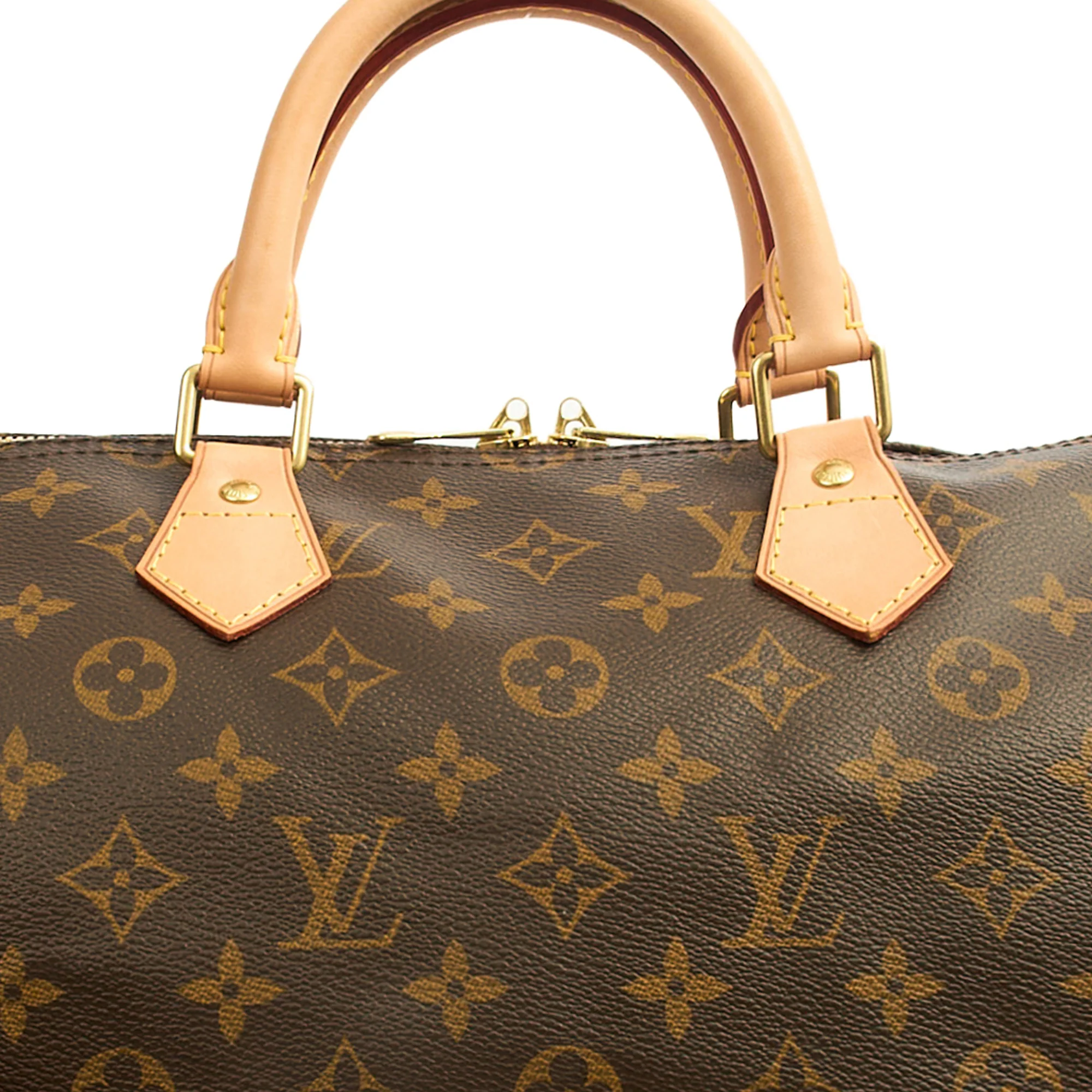 Picture of Louis Vuitton Top Handle Speedy Bandouliere 35 in Monogram, Canvas