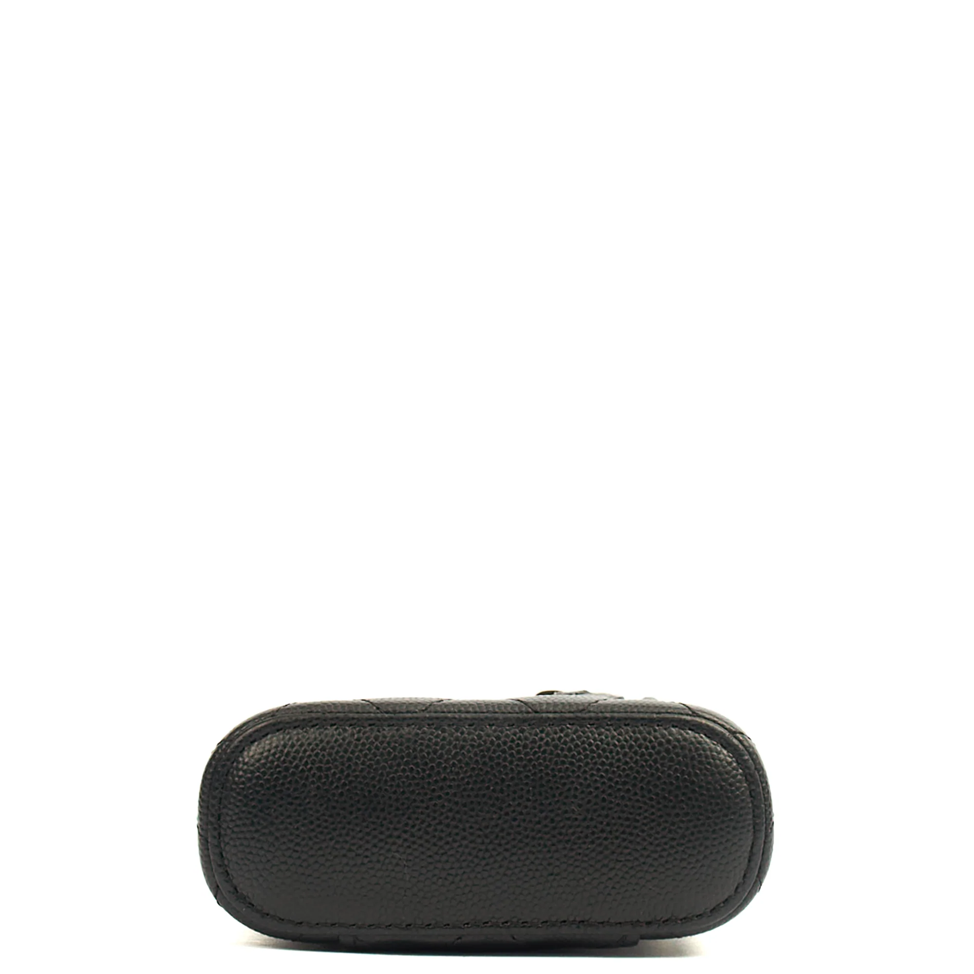 Picture of Chanel Cross Body Vanity Case - Mini in Black, Caviar Leather