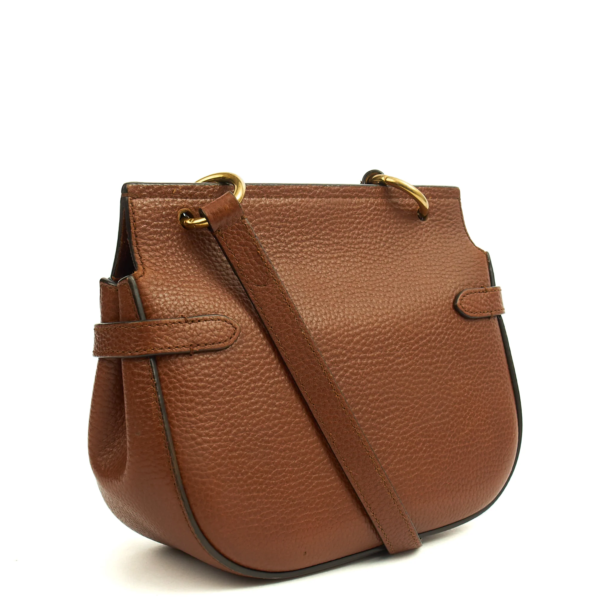 Picture of Mulberry Satchel Amberley Satchel - Mini in Oak, Leather