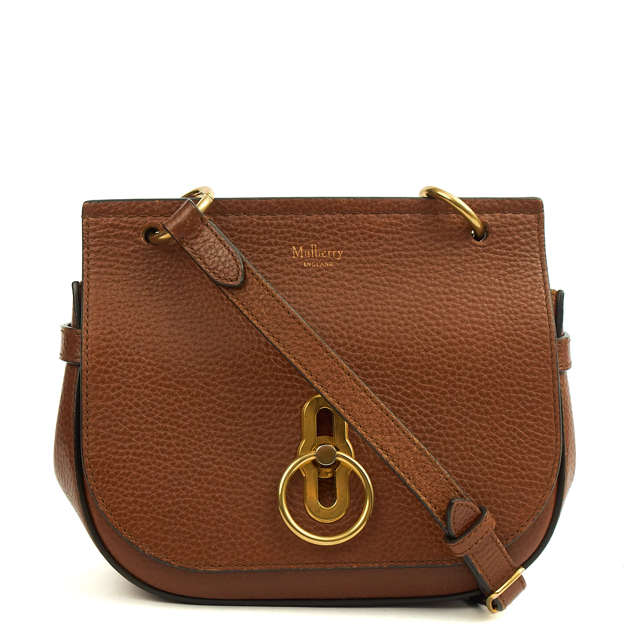 Picture of Mulberry Satchel Amberley Satchel - Mini in Oak, Leather