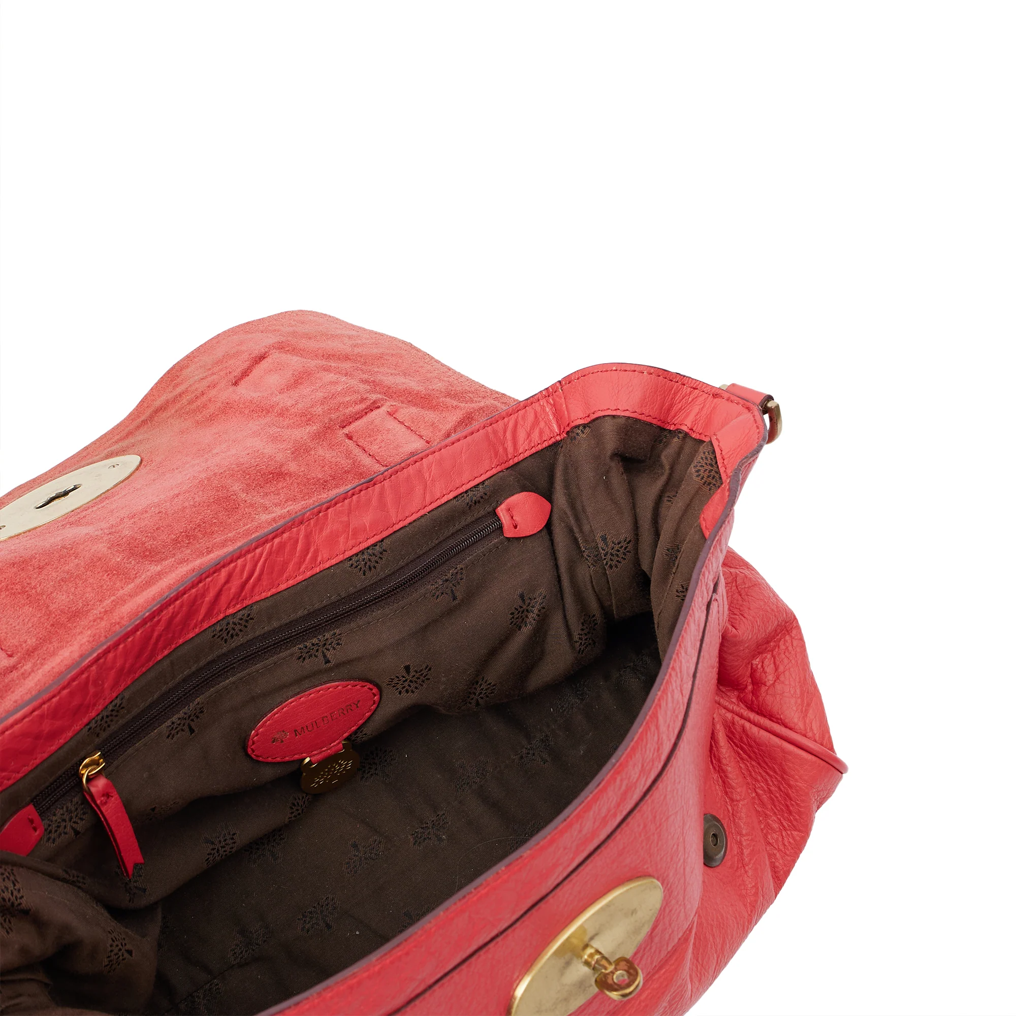 Picture of Mulberry Tote Alexa in Lipstick Red, Calfskin Leather