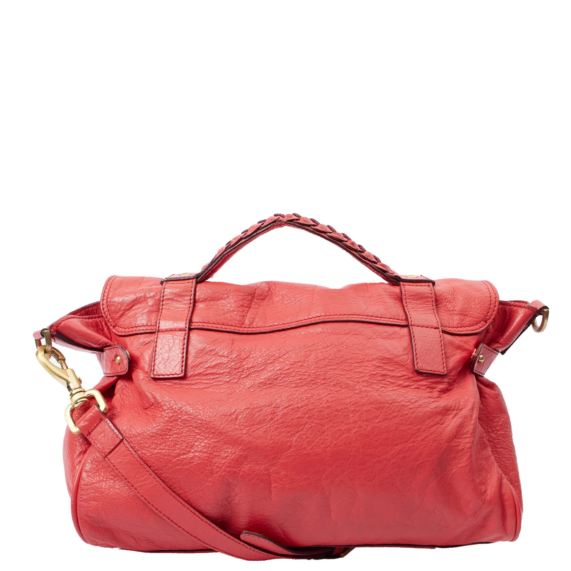 Picture of Mulberry Tote Alexa in Lipstick Red, Calfskin Leather