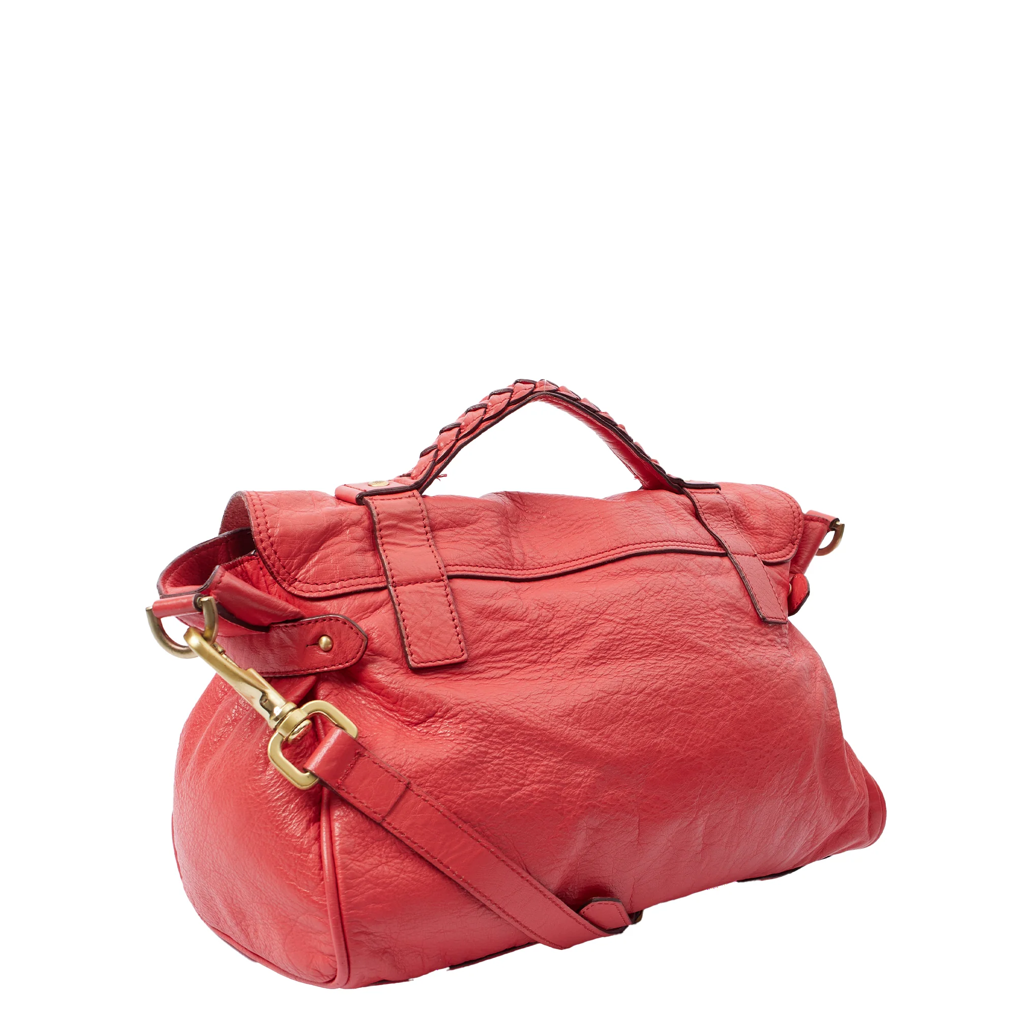 Picture of Mulberry Tote Alexa in Lipstick Red, Calfskin Leather