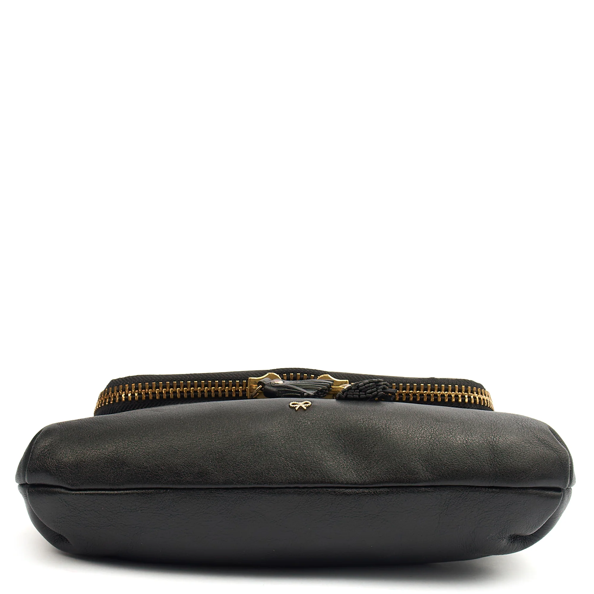 Picture of Anya Hindmarch Cross Body Maxi Zip Crossbody in Black, Leather