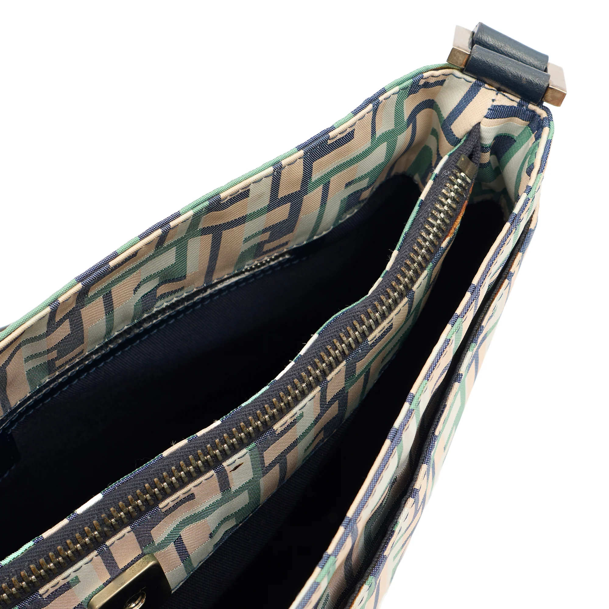 Picture of Fendi Shoulder Bag Zucca Tote in Green, Leather
