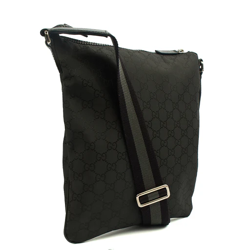 Picture of Gucci Cross Body Messenger in Black, GG Canvas
