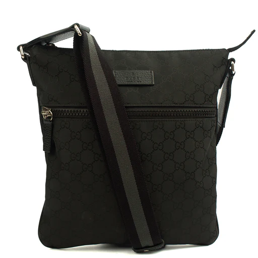 Picture of Gucci Cross Body Messenger in Black, GG Canvas