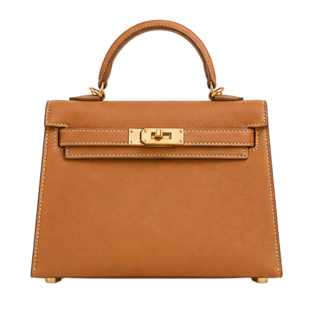 Hermès Mini Kelly 20 Epsom Leather Bag front view