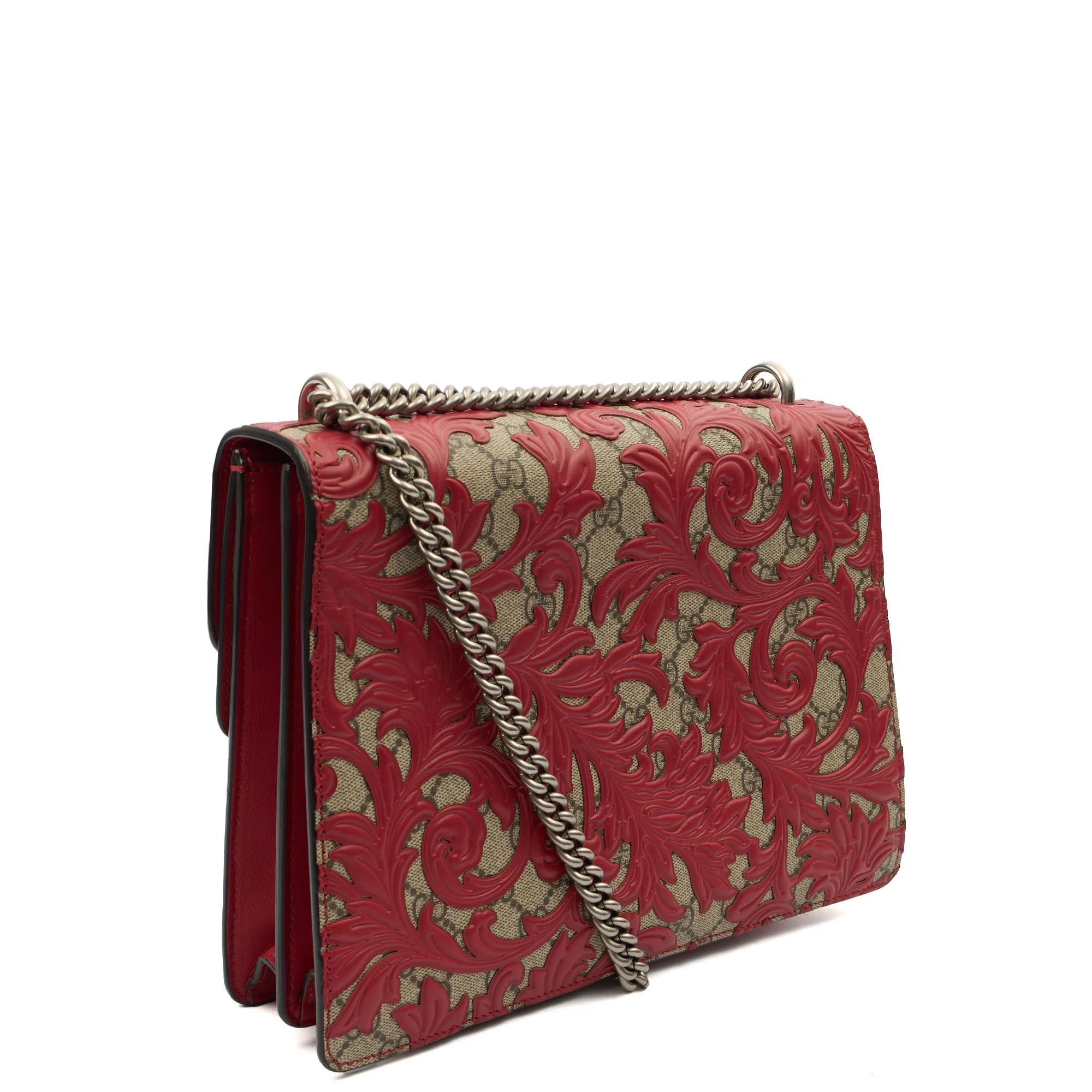 Picture of Gucci Cross Body Dionysus - Medium in Red, Leather