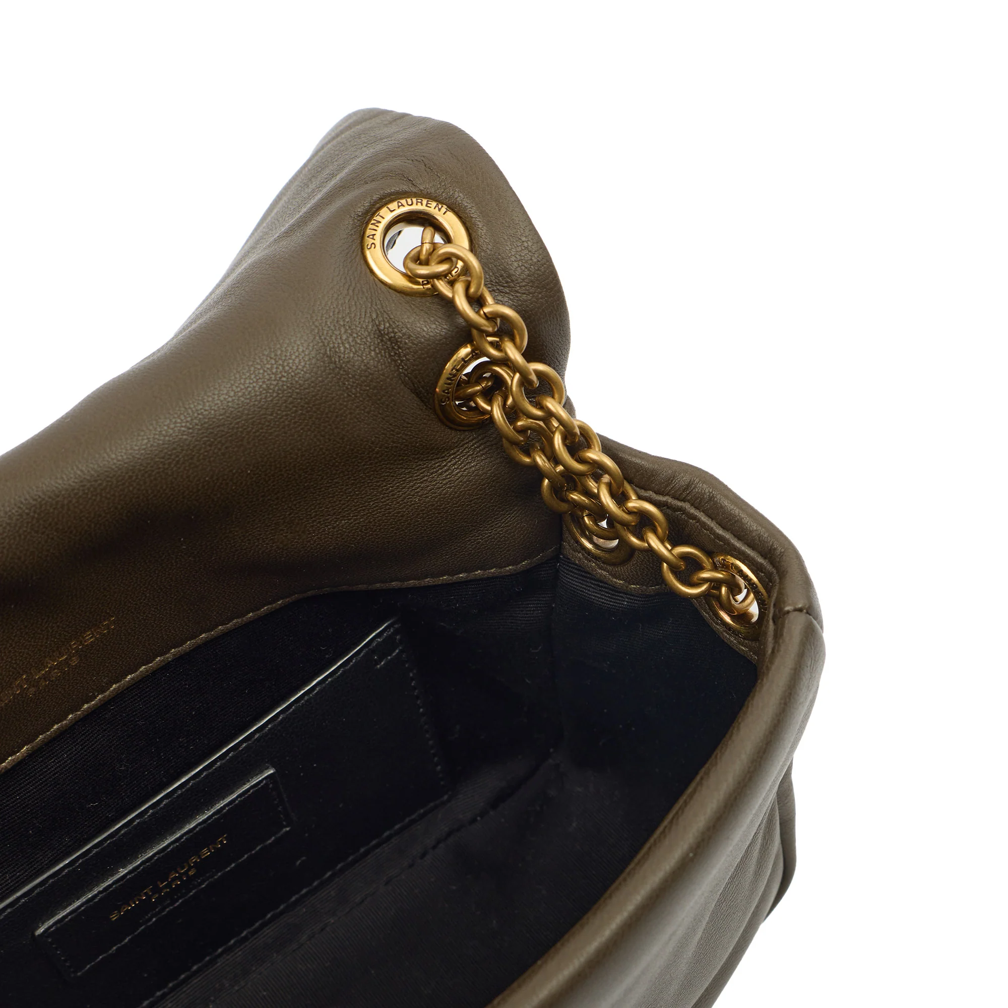 Picture of Saint Laurent Cross Body Jamie 4.3 - Mini in Green, Leather