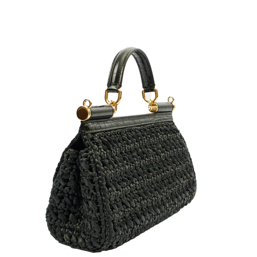 Picture of Dolce & Gabbana Top Handle Sicily - Small in Black, Other