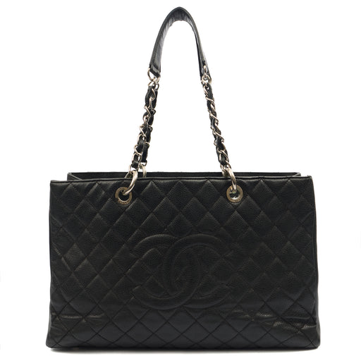 Picture of Chanel Tote Grand Shopping Tote XL in Black, Caviar Leather