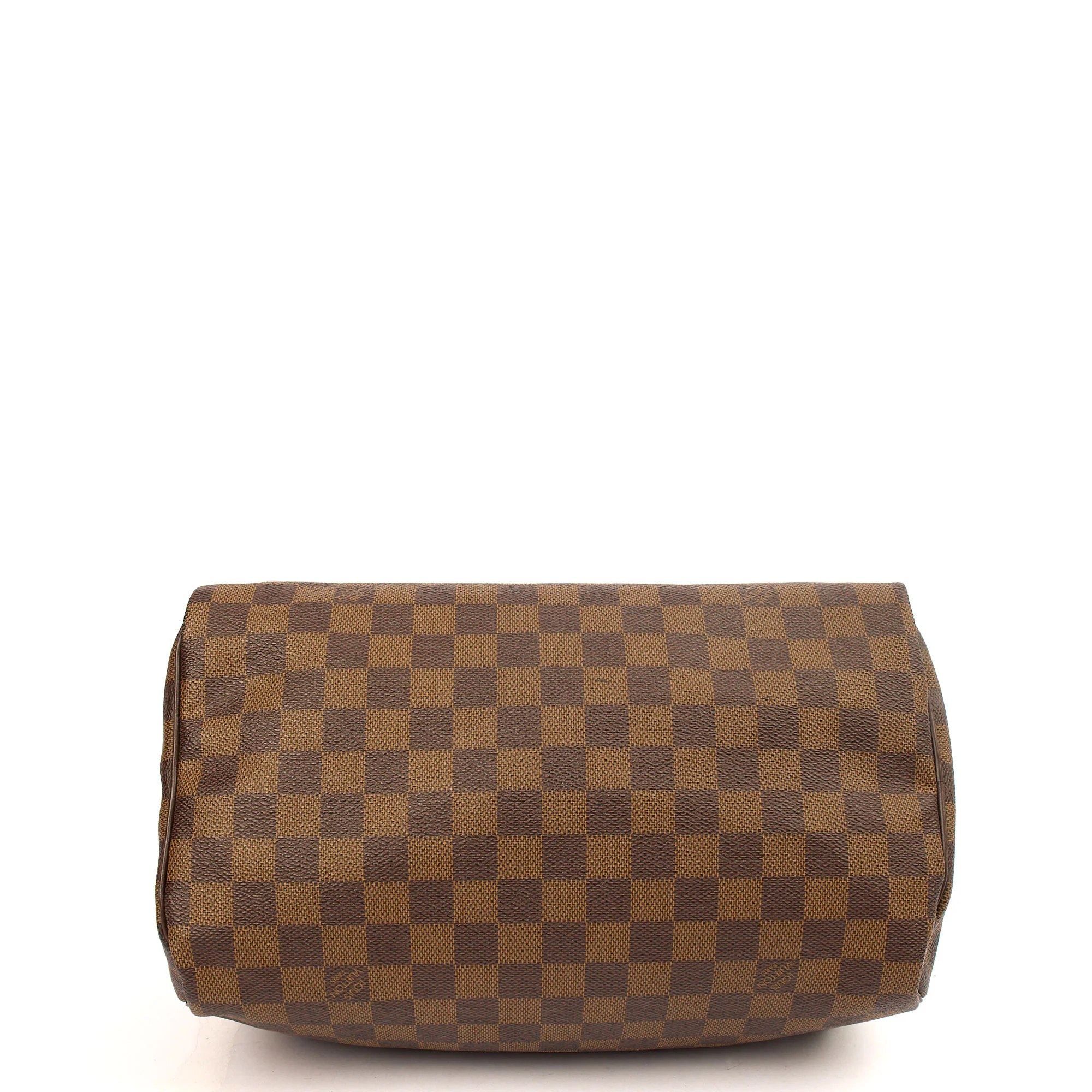 Picture of Louis Vuitton Top Handle Speedy 30 in Damier Ebene, Canvas