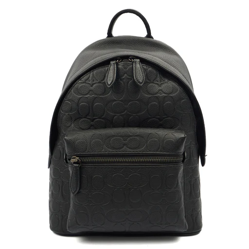Picture of Coach Backpack Parker Backpack in Black, Leather