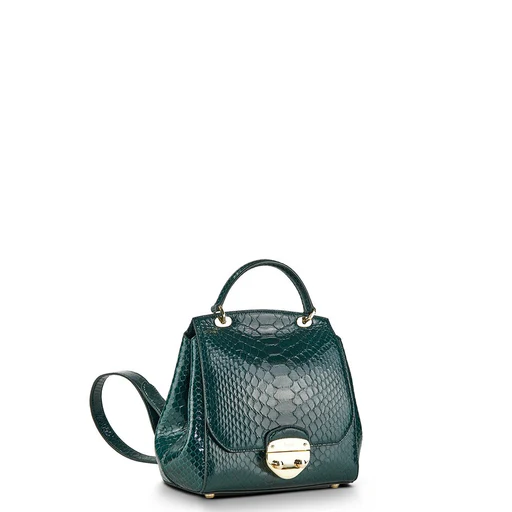 Picture of Asprey Backpack Tote in Green, Exotic