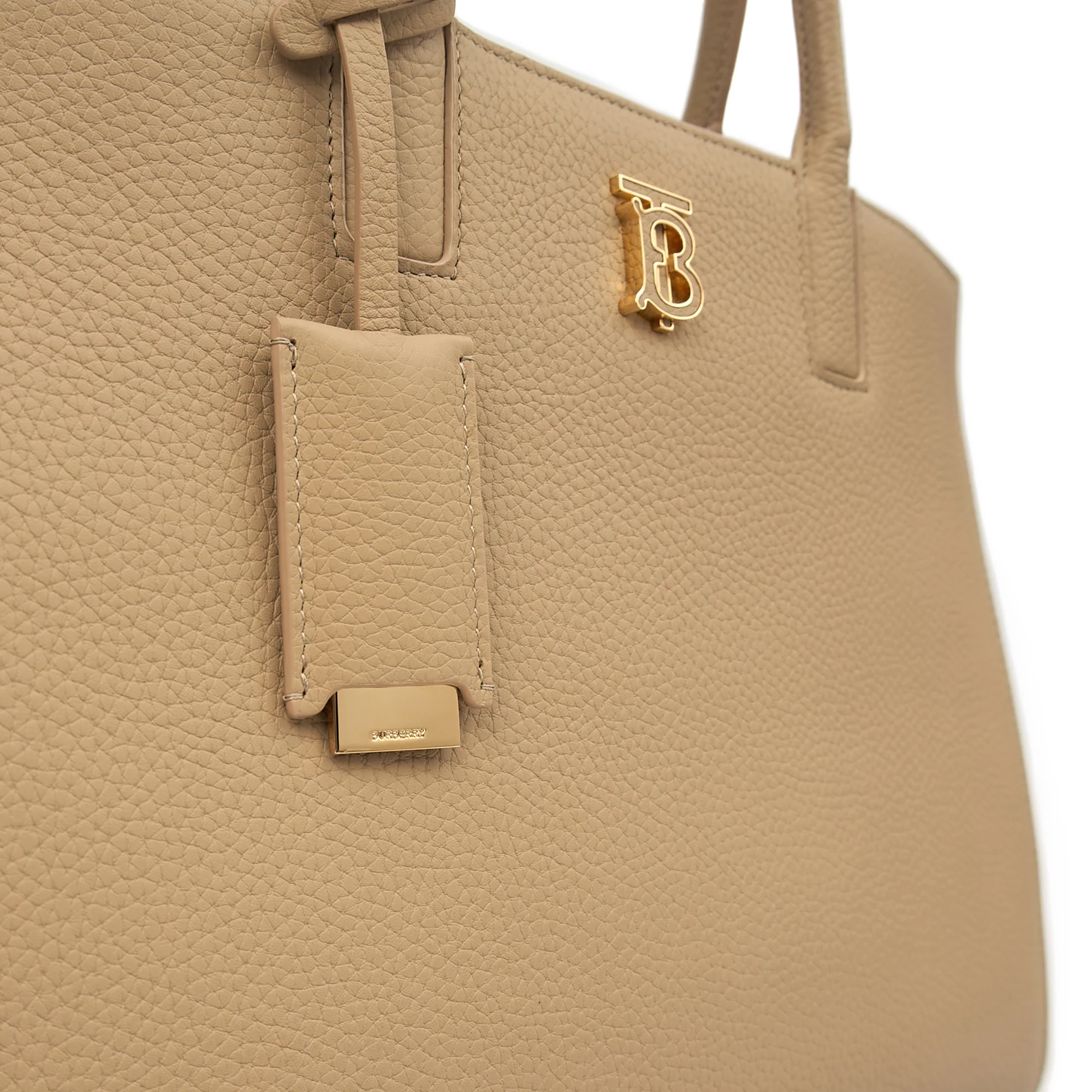 Picture of Burberry Tote Frances Tote in Neutral, Leather